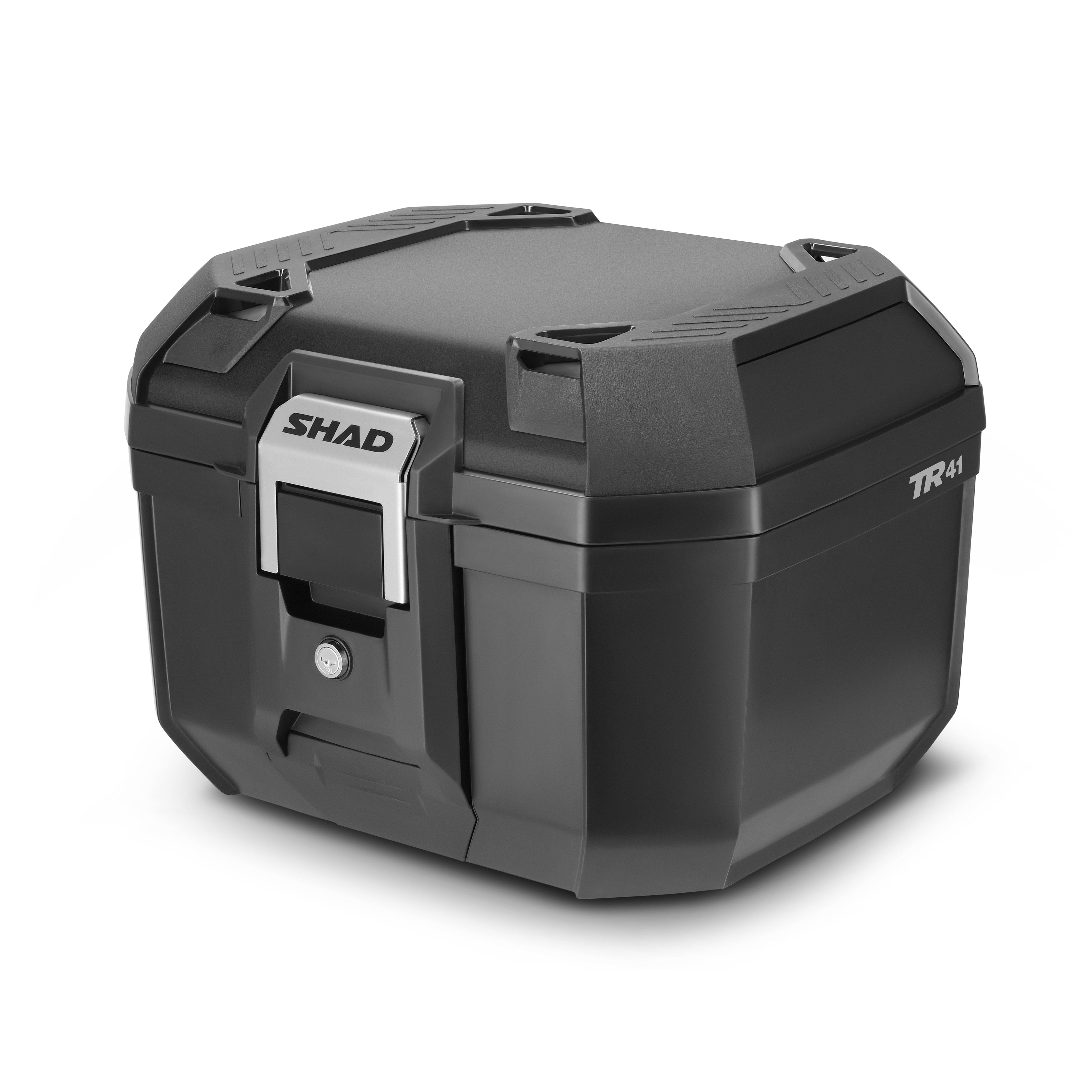 Top Case SHAD TR41 Terra — Top Case Adventure Aluminium 41L - LE PRATIQUE DU MOTARD