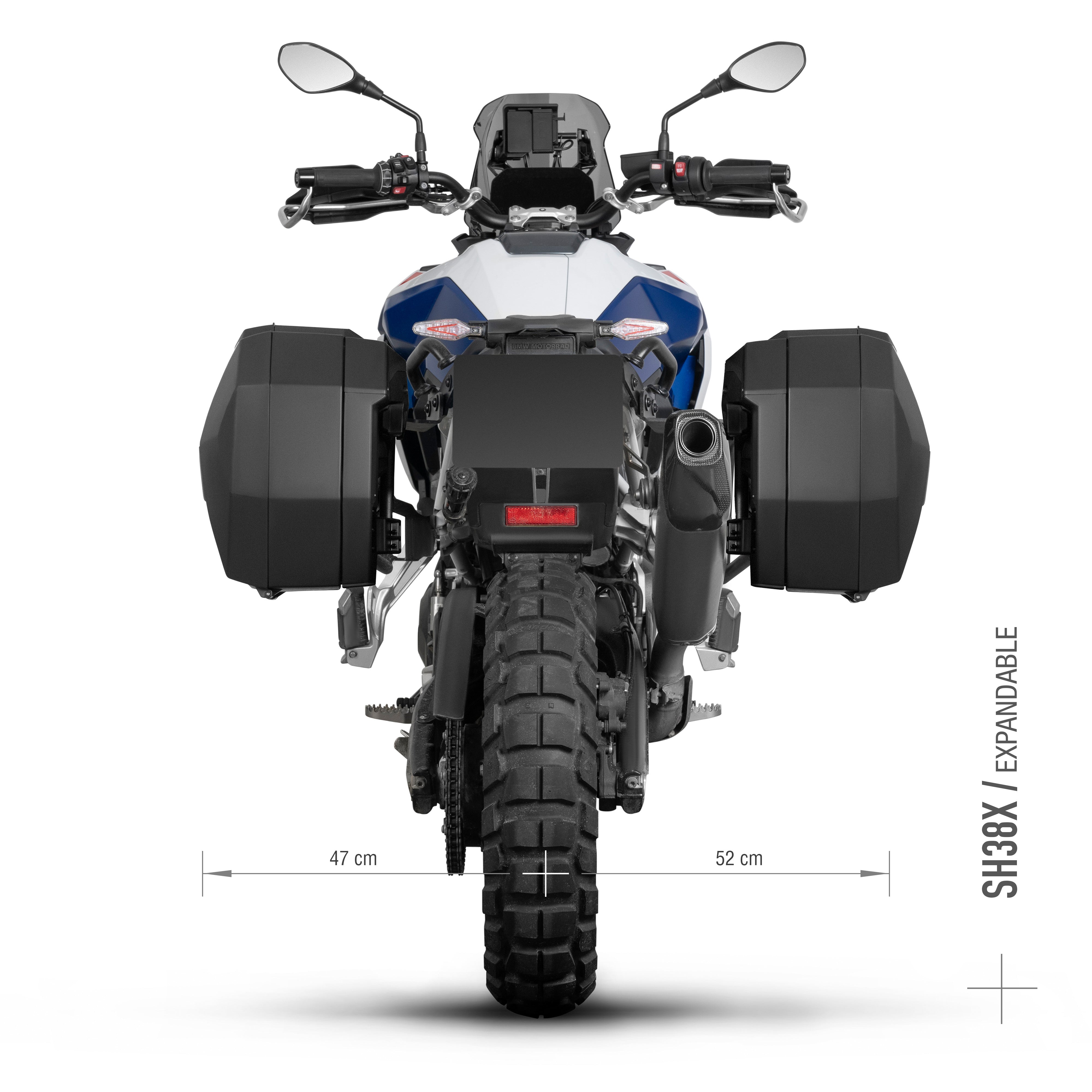 3P System Fixation Latérale BMW F900gs - LE PRATIQUE DU MOTARD