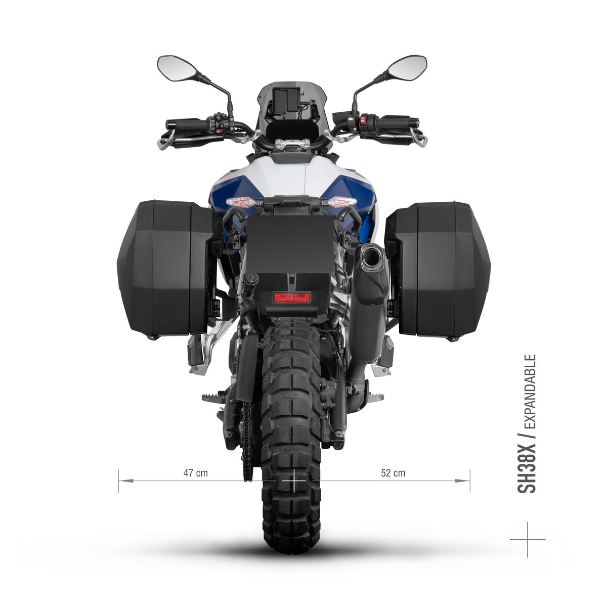3P System Fixation Latérale BMW F900gs - LE PRATIQUE DU MOTARD
