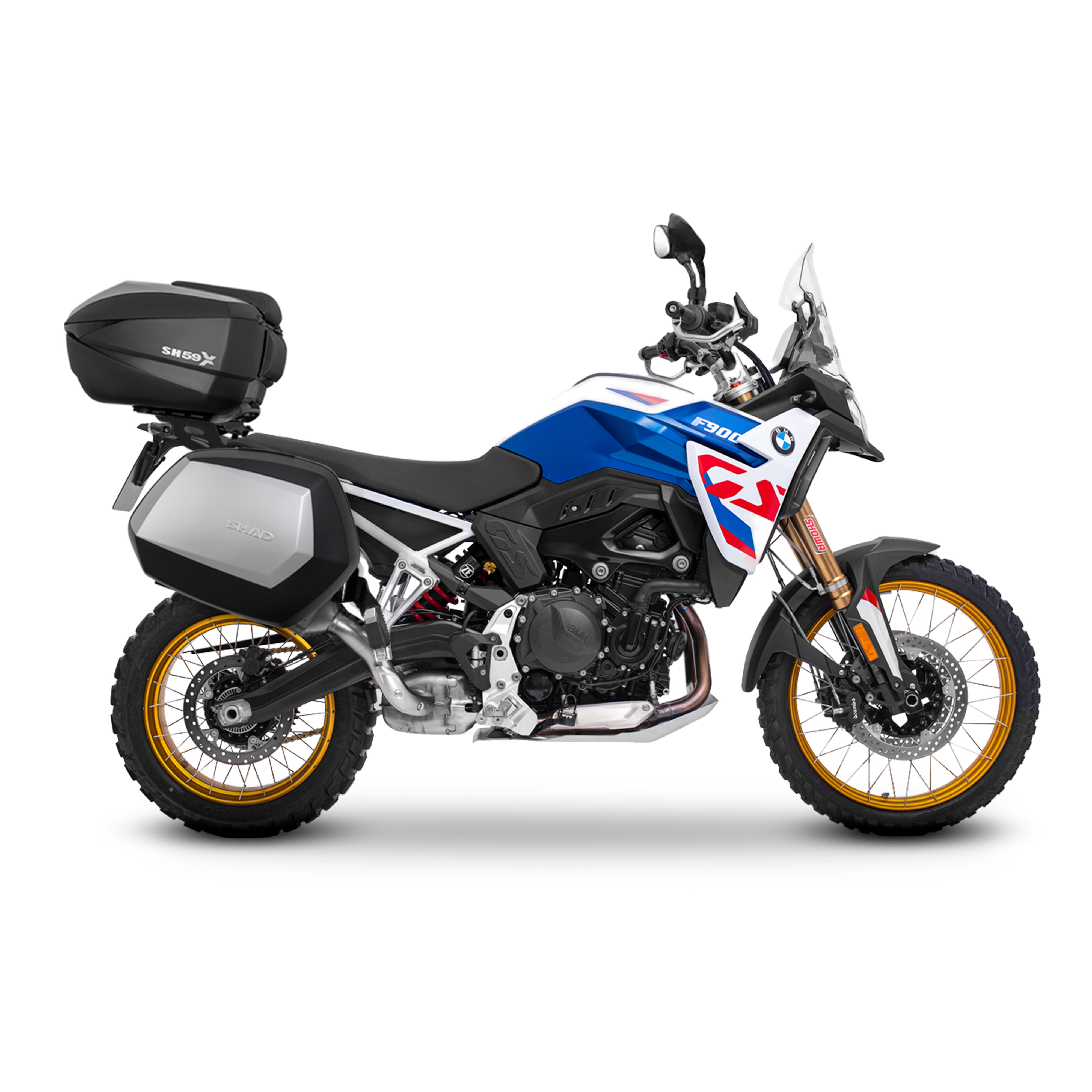 3P System Fixation Latérale BMW F900gs - LE PRATIQUE DU MOTARD