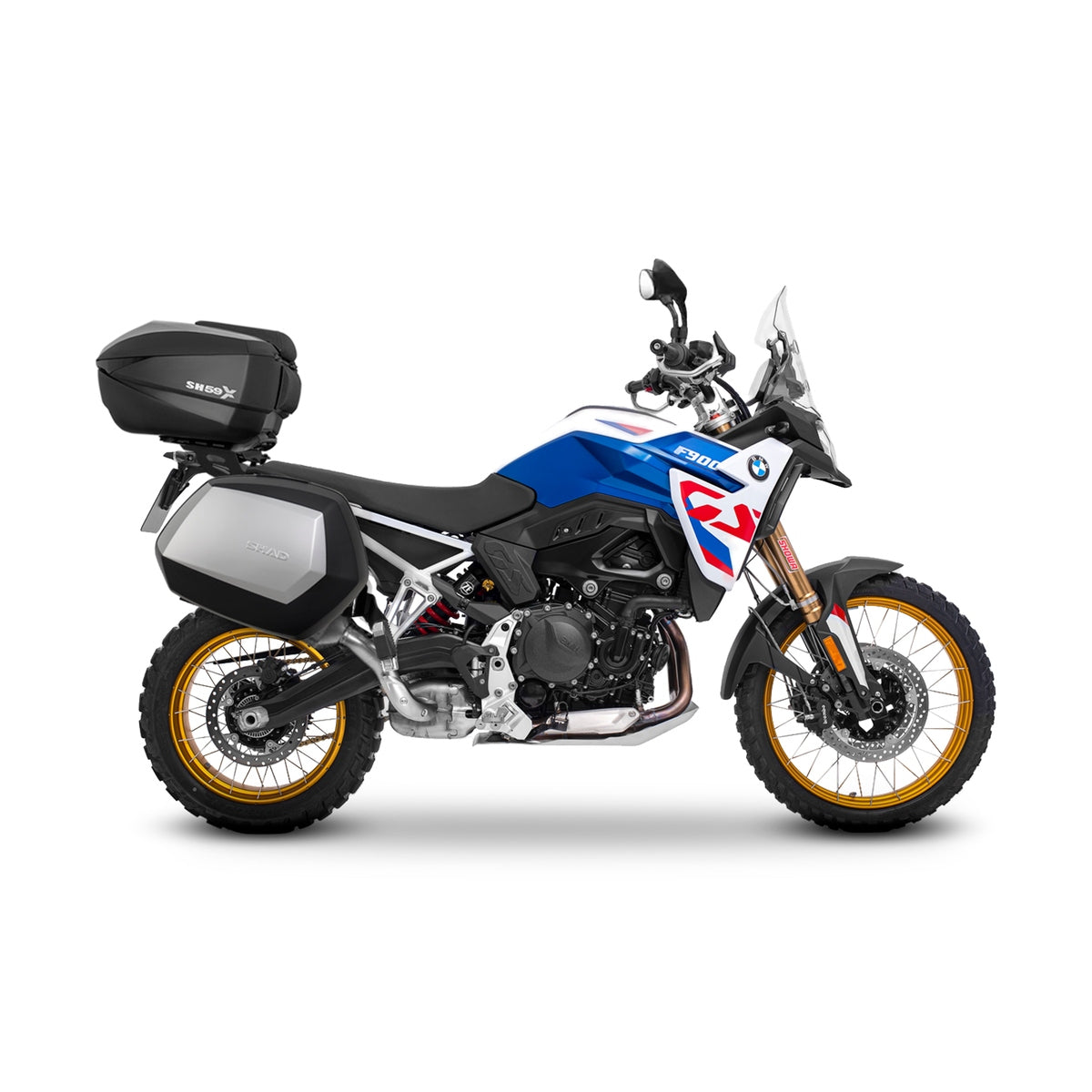 3P System Fixation Latérale BMW F900gs - LE PRATIQUE DU MOTARD