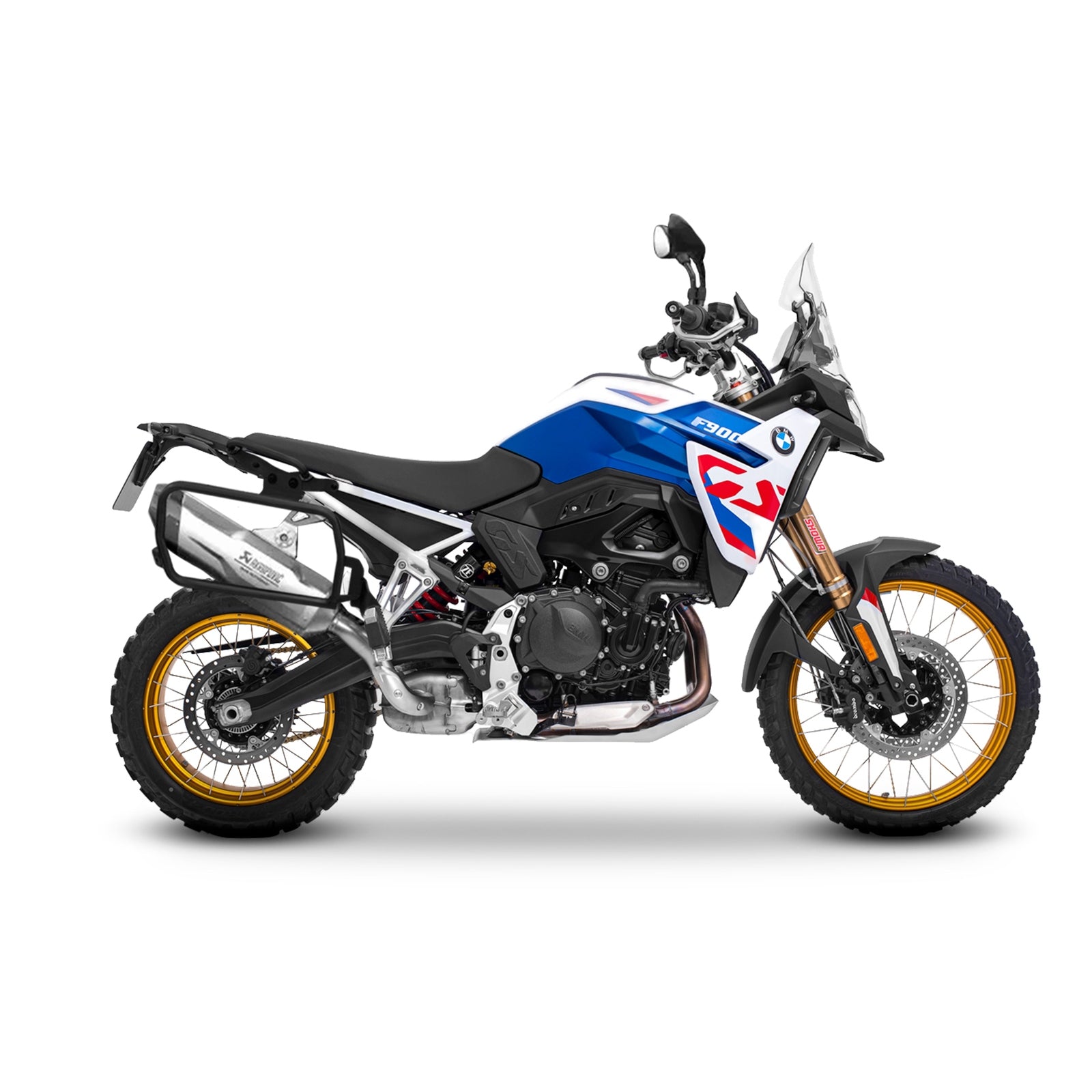 4P System Fixation Latérale BMW F900gs - LE PRATIQUE DU MOTARD
