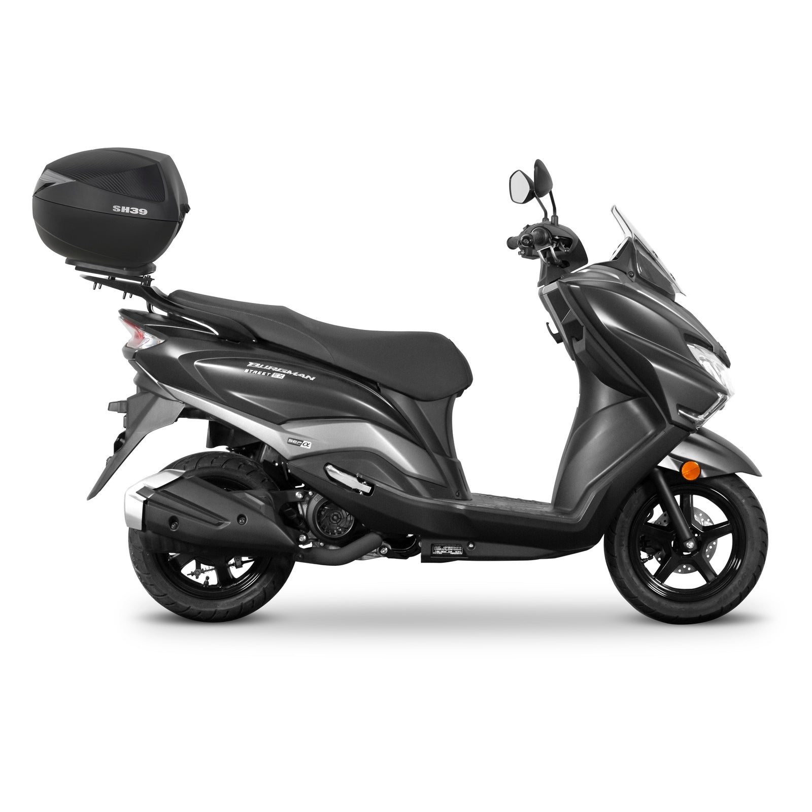 Fixation pour Top Case Suzuki Burgman Street 125 - LE PRATIQUE DU MOTARD