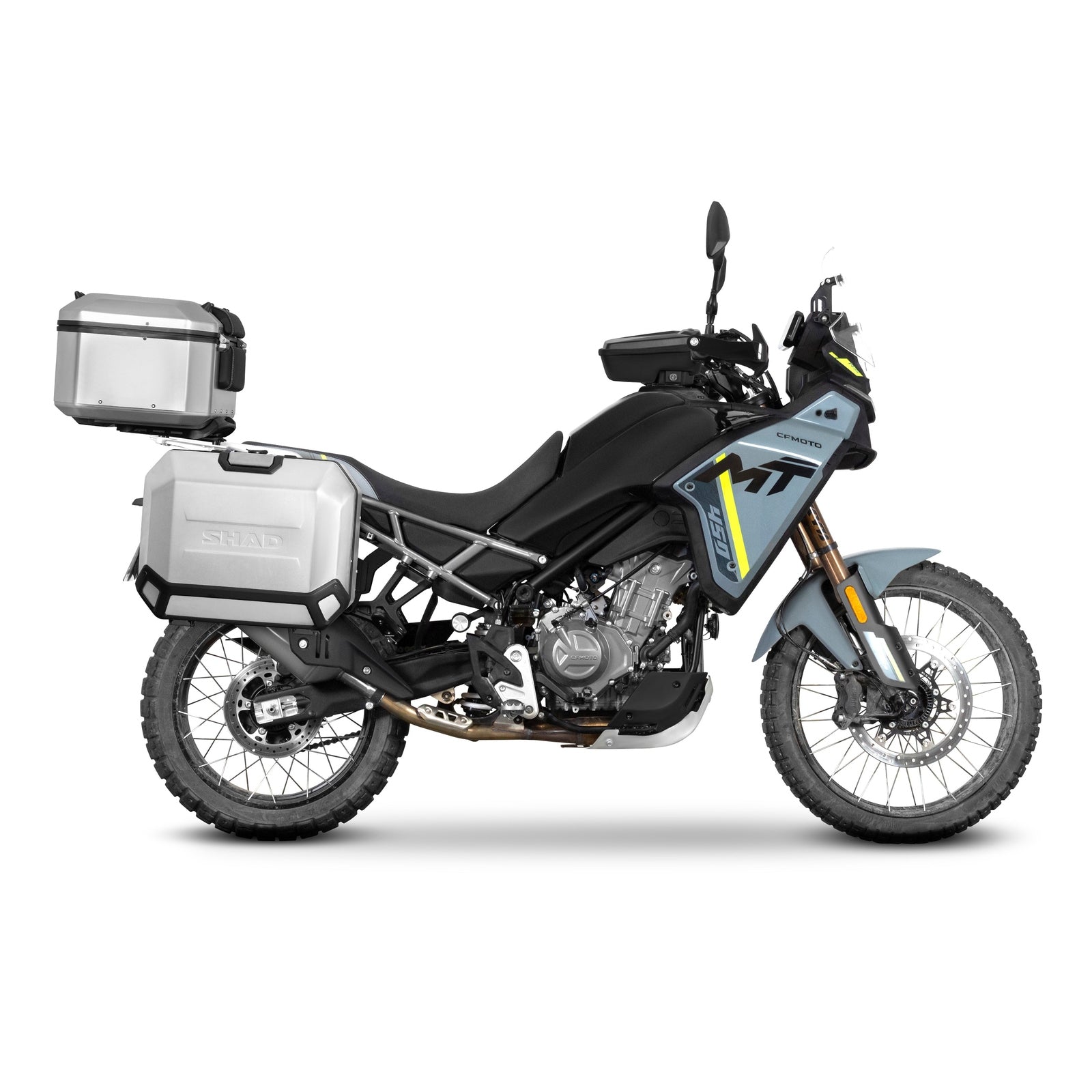 4P System Fixation Latérale Cf Moto 450 MT - LE PRATIQUE DU MOTARD
