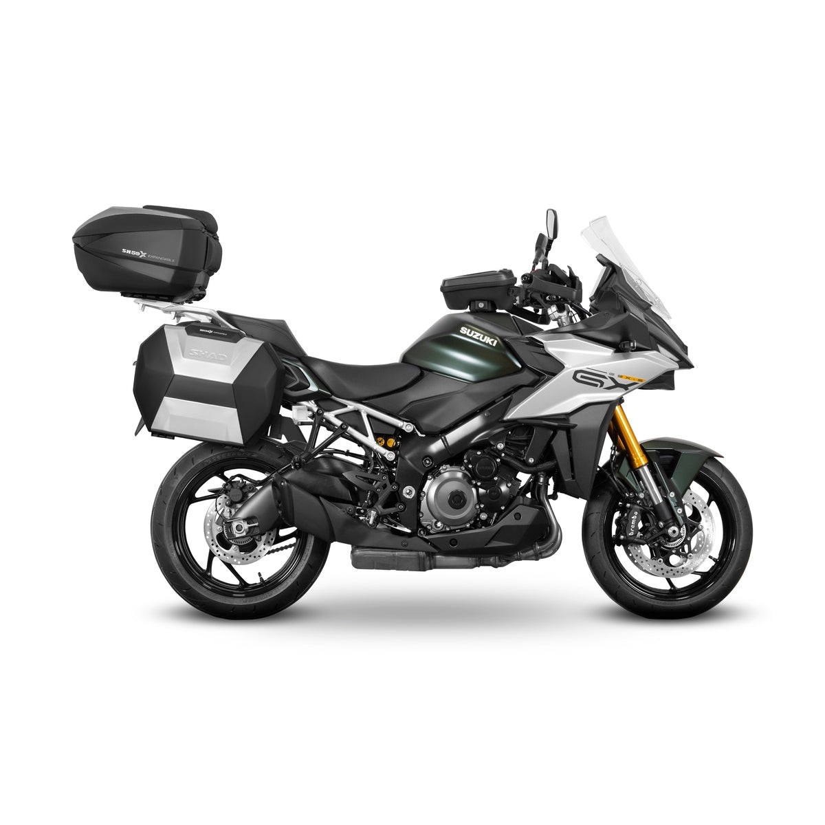 Fixation pour Top Case Suzuki Gsx - s1000gx - LE PRATIQUE DU MOTARD