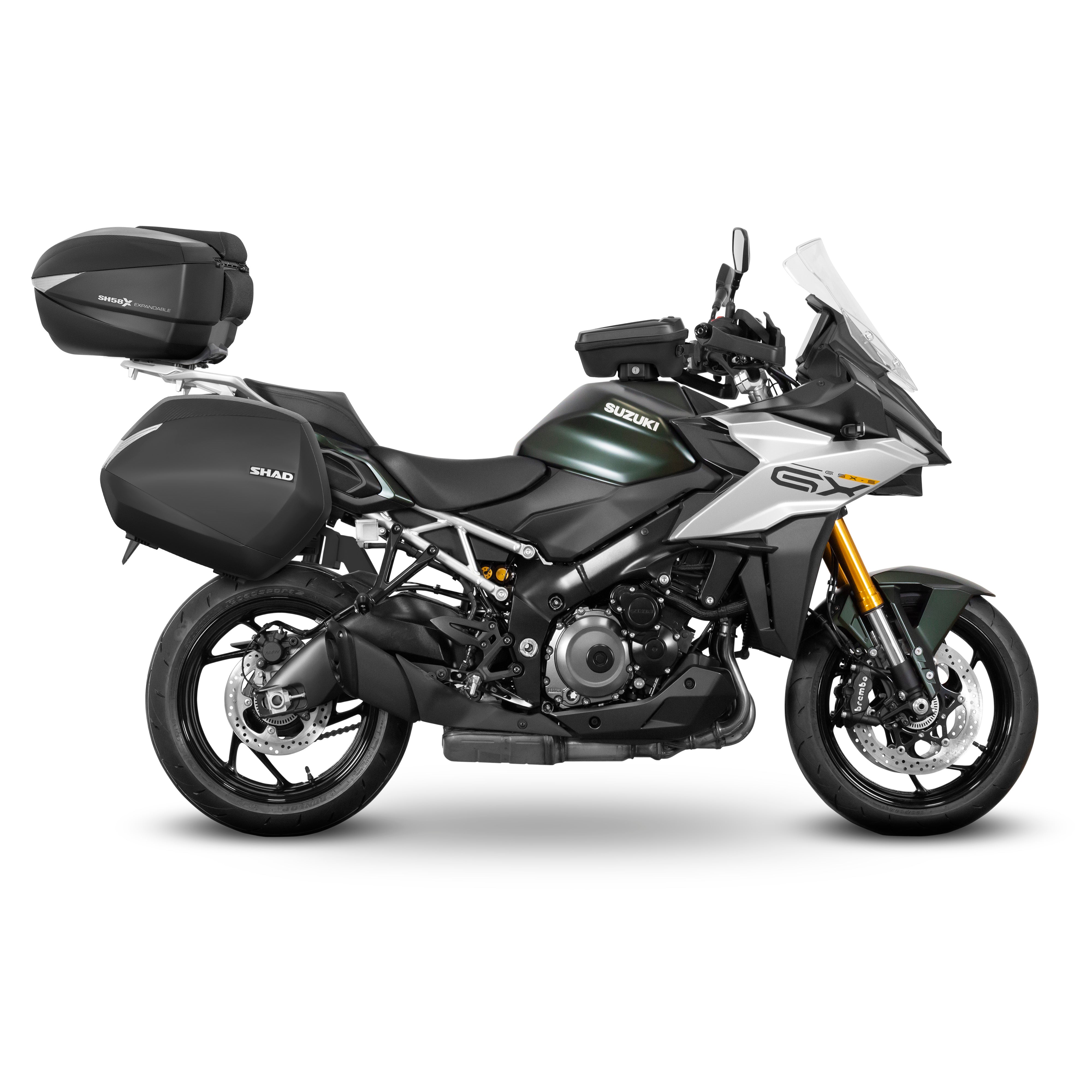 Fixation pour Top Case Suzuki Gsx - s1000gx - LE PRATIQUE DU MOTARD