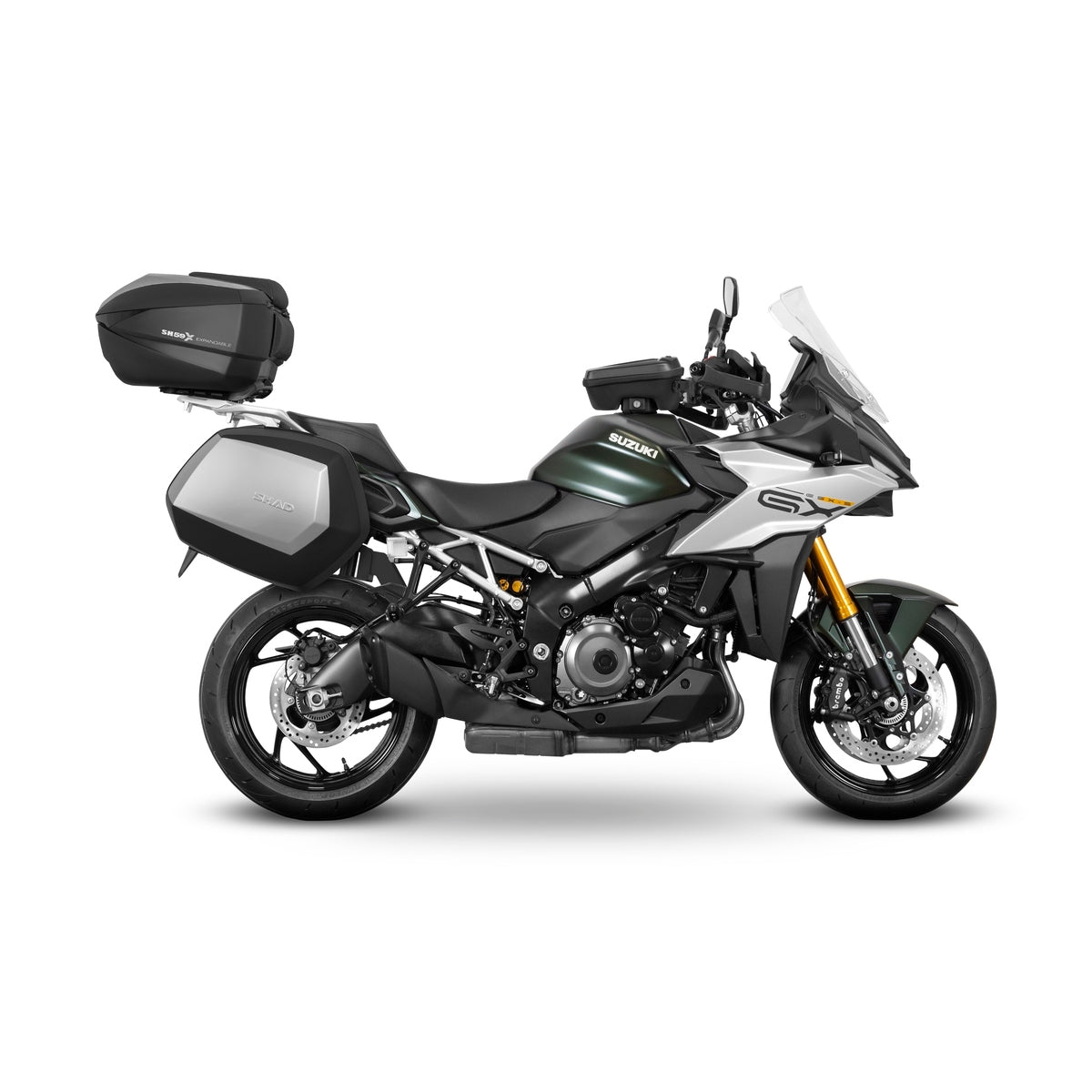 Fixation pour Top Case Suzuki Gsx - s1000gx - LE PRATIQUE DU MOTARD