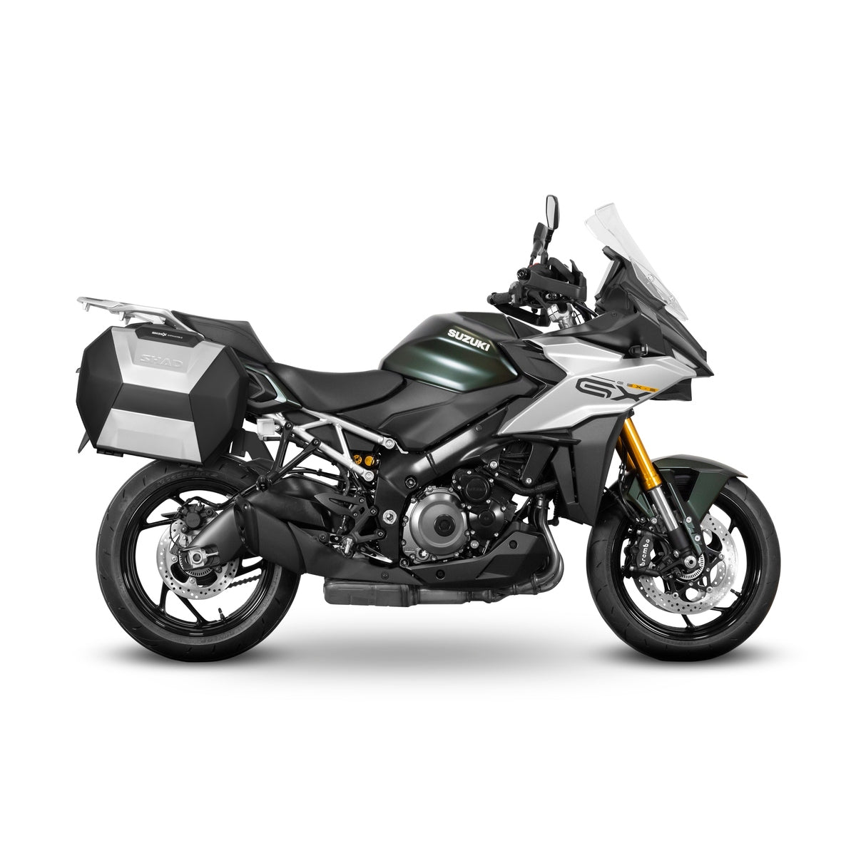 3P System Fixation Latérale Suzuki Gsx - s1000gx - LE PRATIQUE DU MOTARD