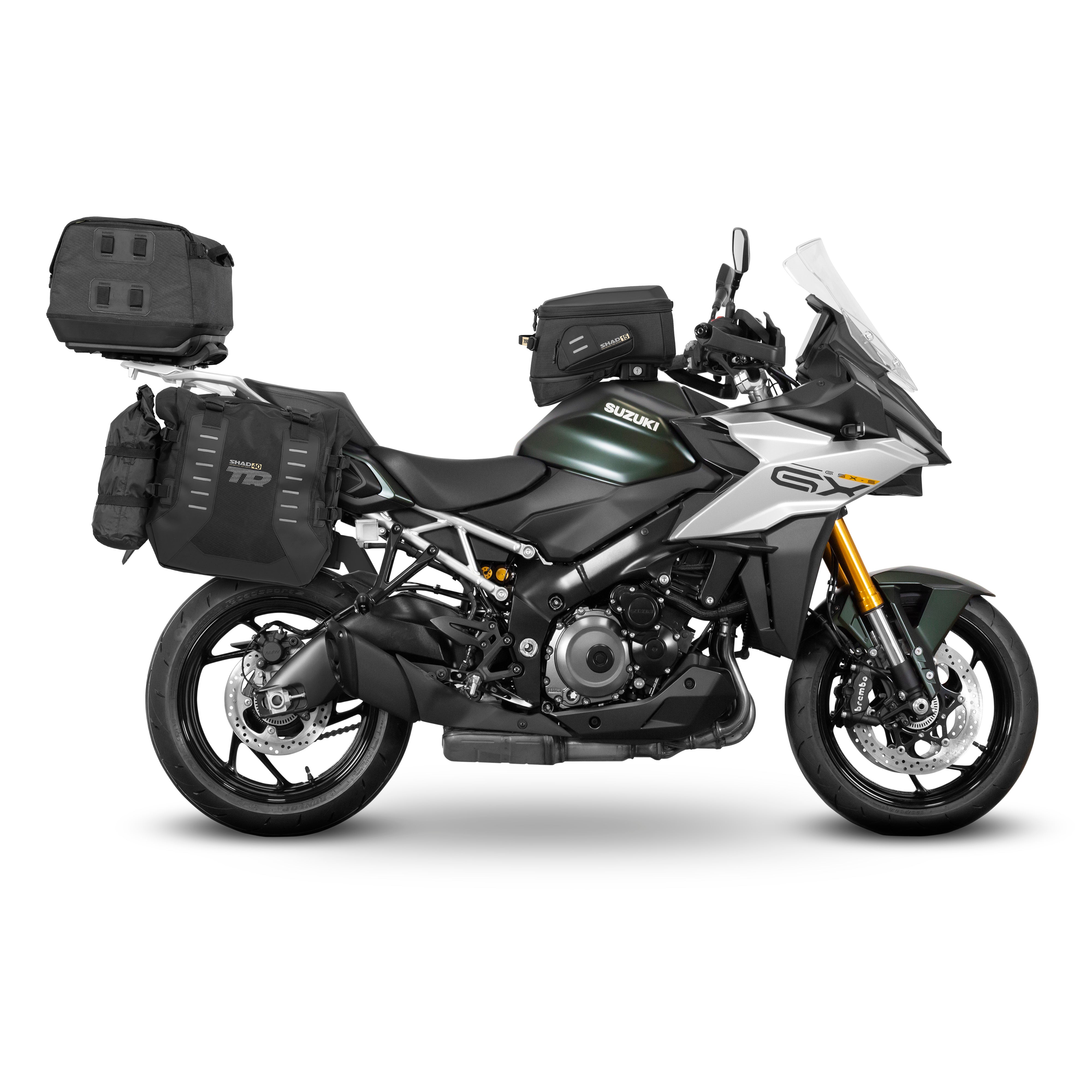 3P System Fixation Latérale Suzuki Gsx - s1000gx - LE PRATIQUE DU MOTARD