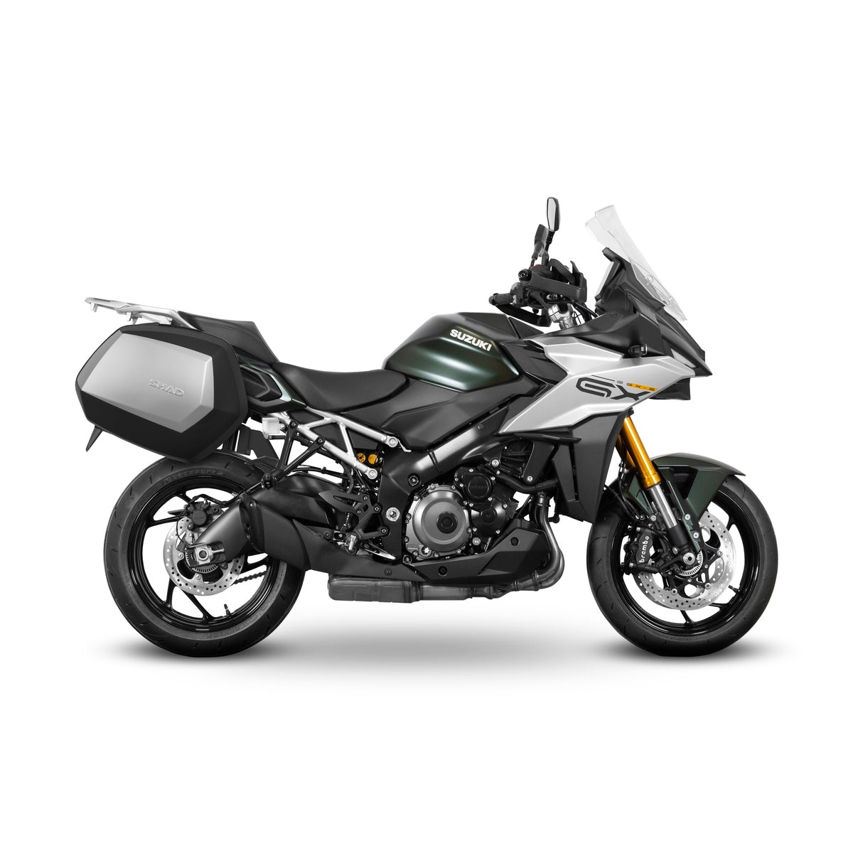 3P System Fixation Latérale Suzuki Gsx - s1000gx - LE PRATIQUE DU MOTARD