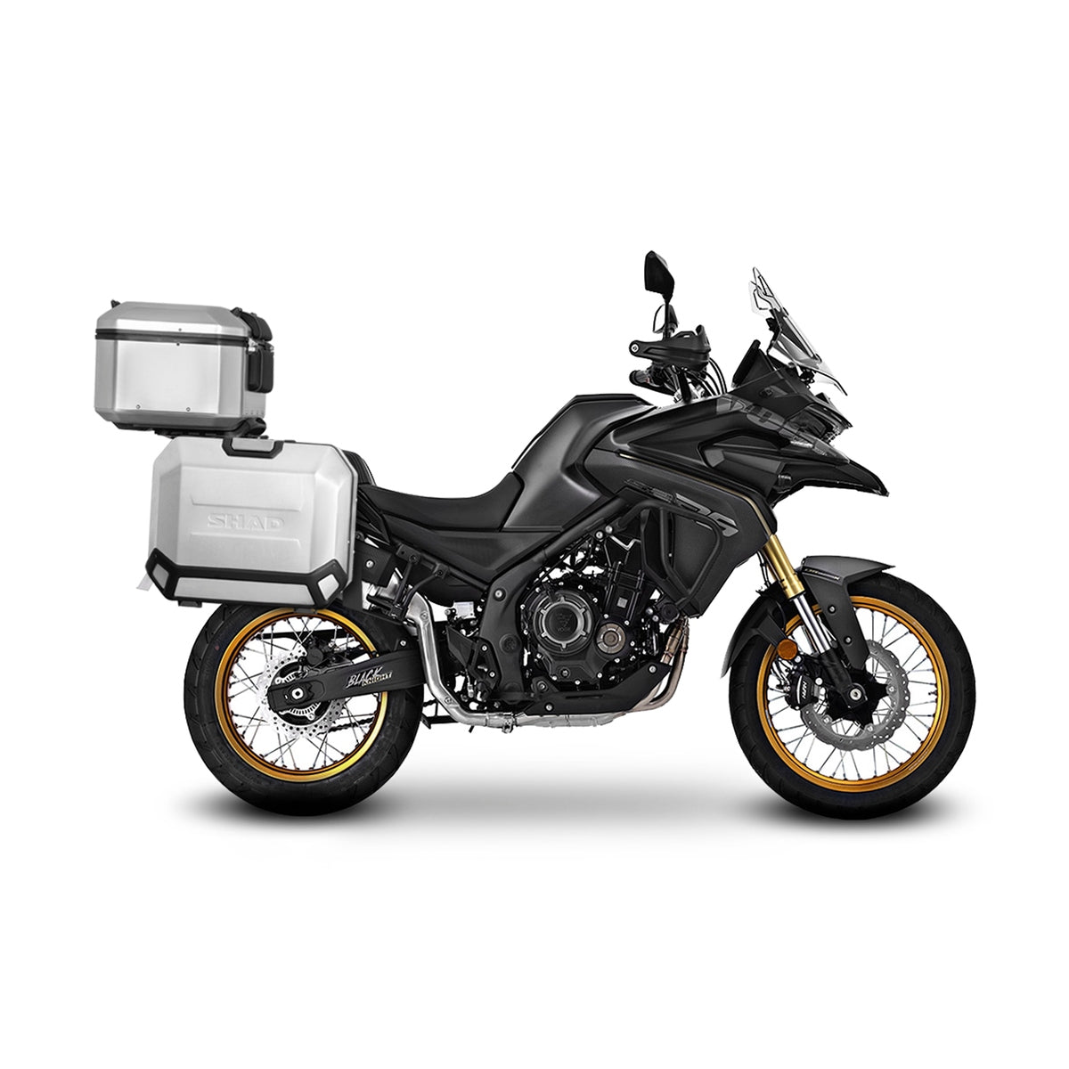 Fixation pour Top Case Voge Dsx 525 Black KNIGHT/DSX625/DS800 Rally - LE PRATIQUE DU MOTARD