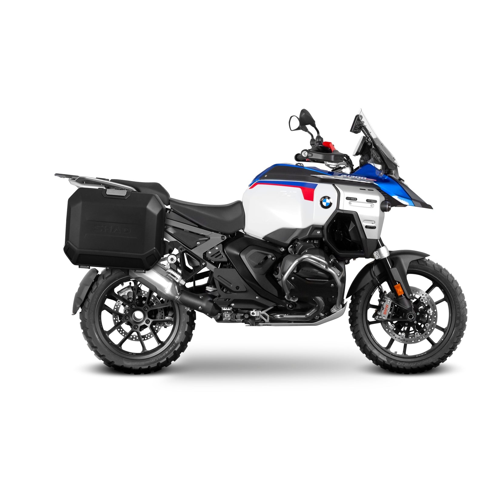 4P System Fixation Latérale BMW R1300gs Adventure - LE PRATIQUE DU MOTARD