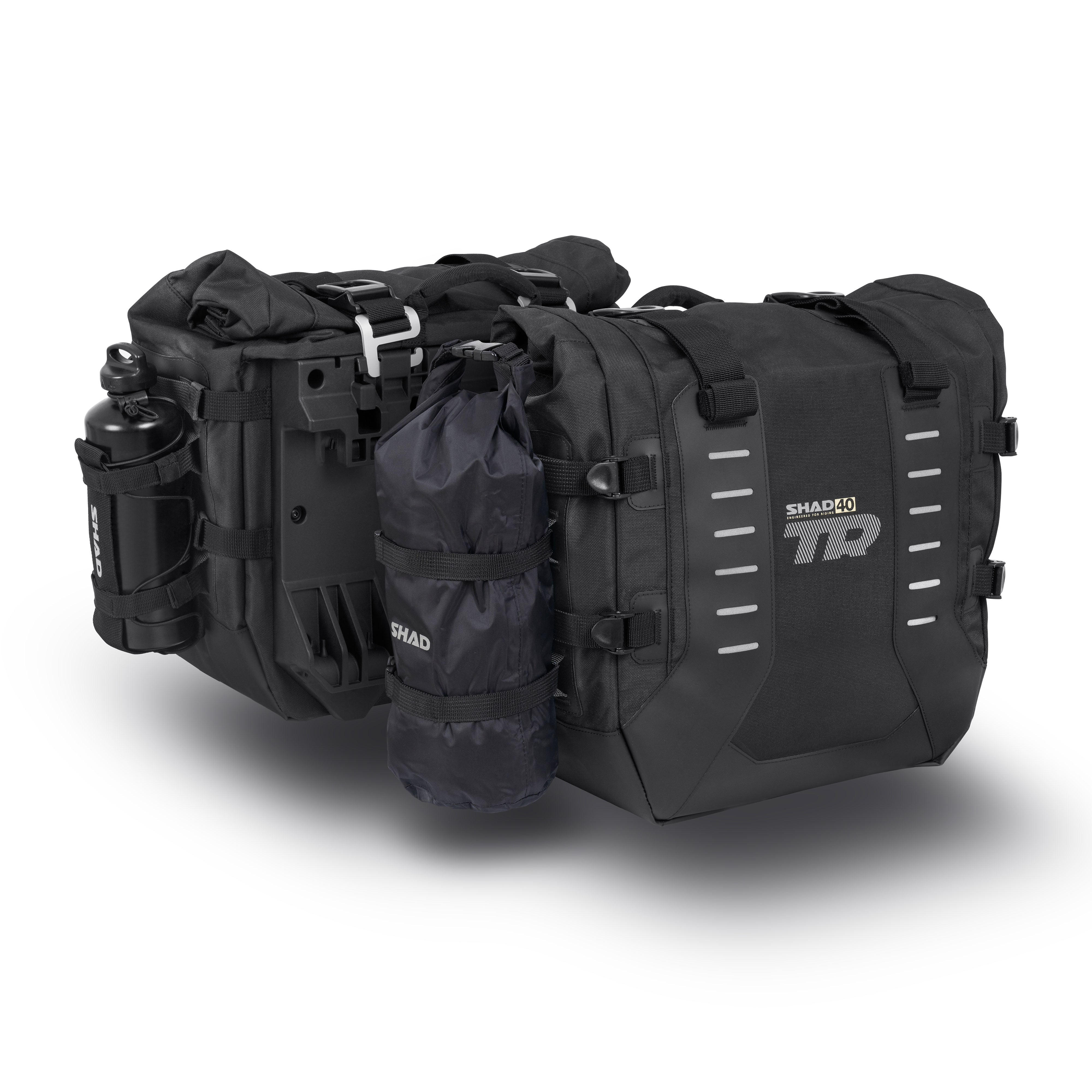 Sacoches Latérales SHAD Terra TR40 — Paire Sacoches Adventure 2×20L - LE PRATIQUE DU MOTARD