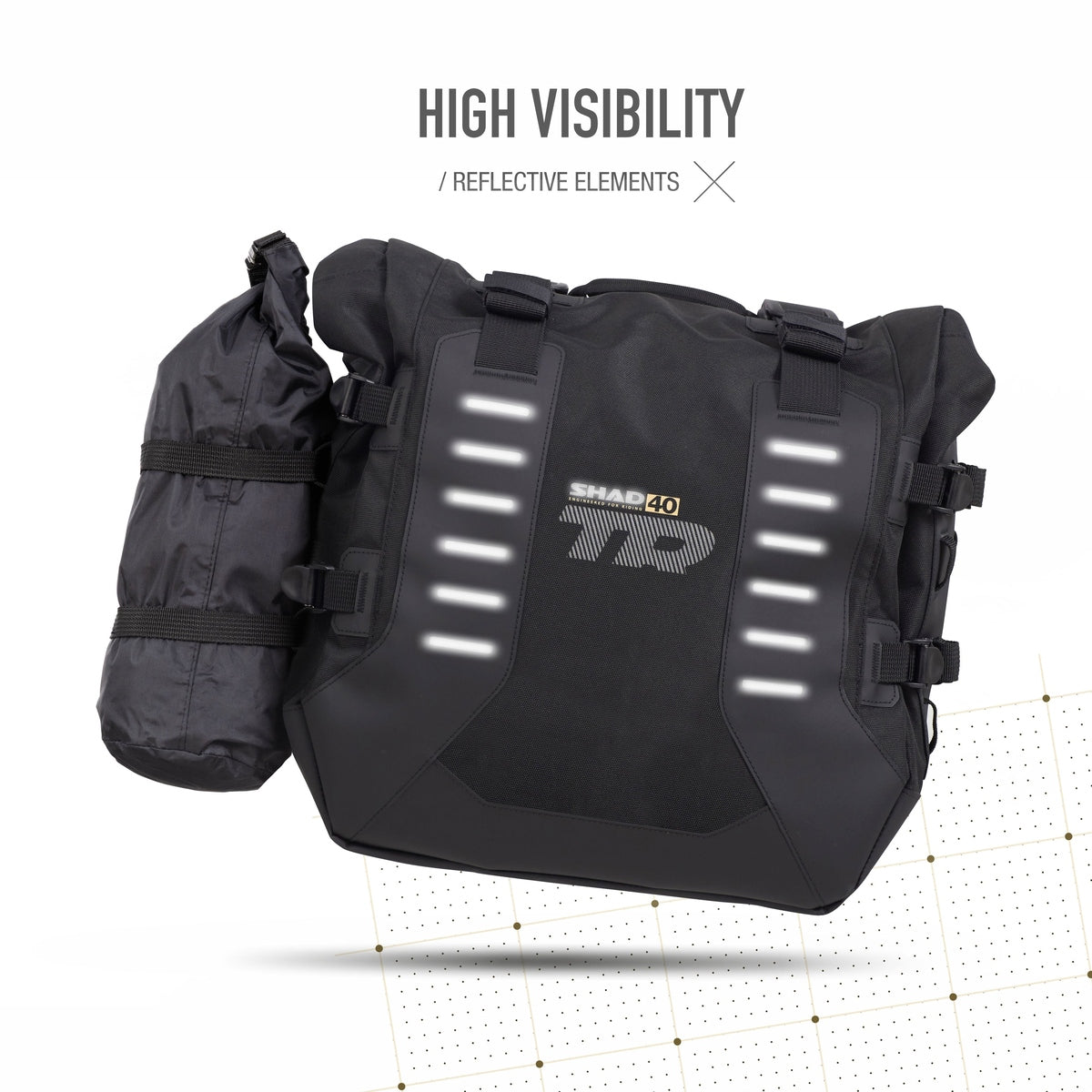 Sacoches Latérales SHAD Terra TR40 — Paire Sacoches Adventure 2×20L - LE PRATIQUE DU MOTARD