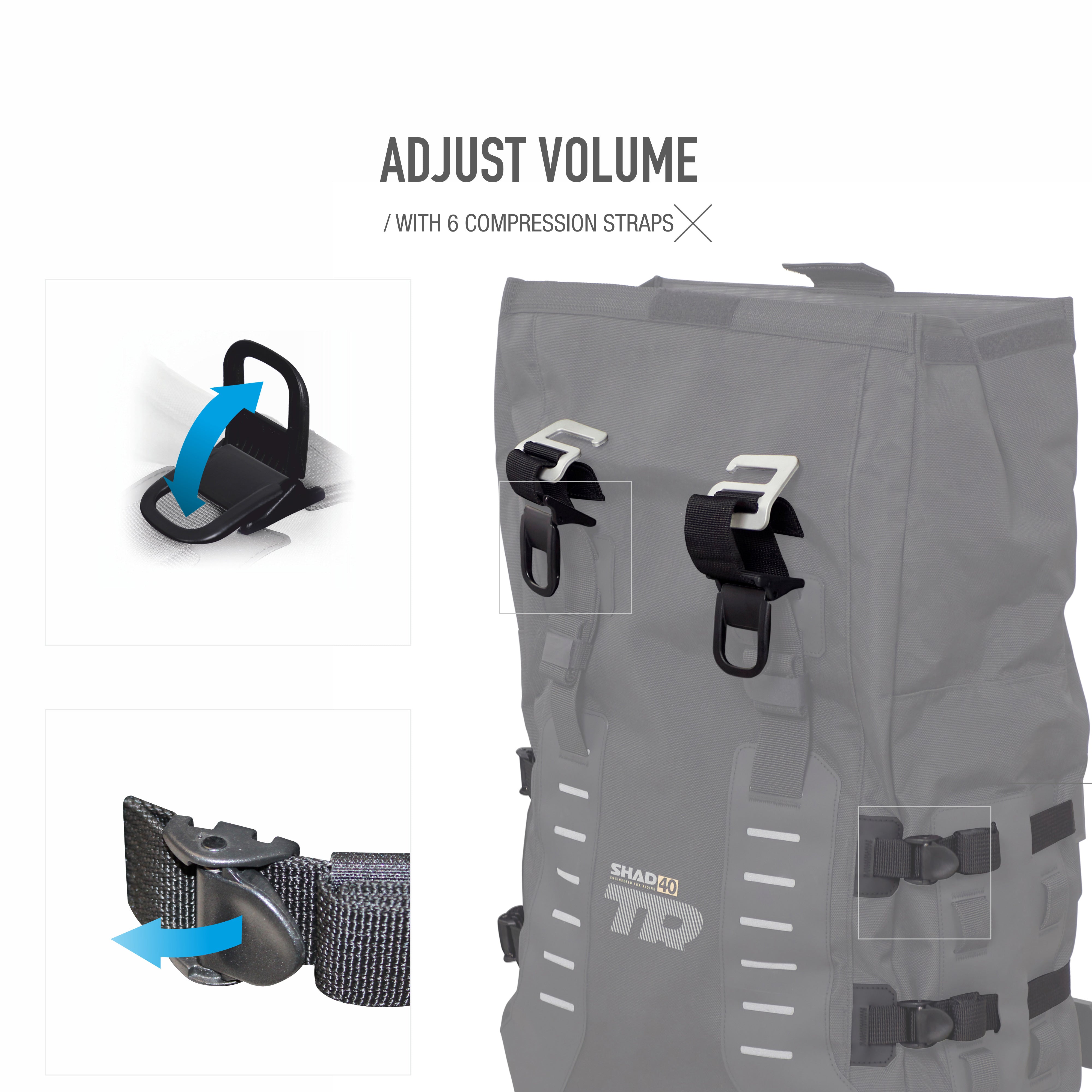 Sacoches Latérales SHAD Terra TR40 — Paire Sacoches Adventure 2×20L - LE PRATIQUE DU MOTARD