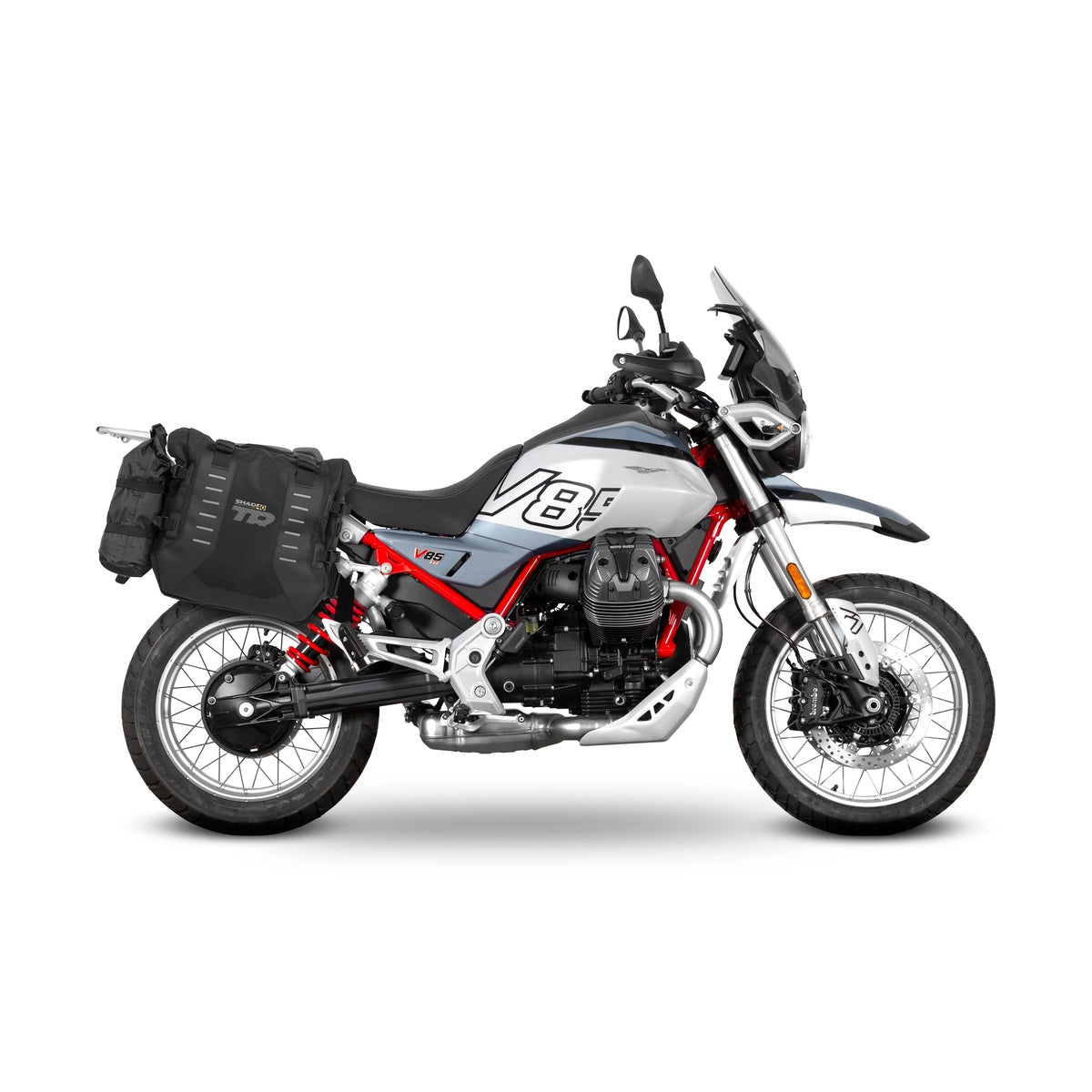 3P System Fixation Latérale Moto Guzzi V85 TT/ V85 Tt Travel - LE PRATIQUE DU MOTARD