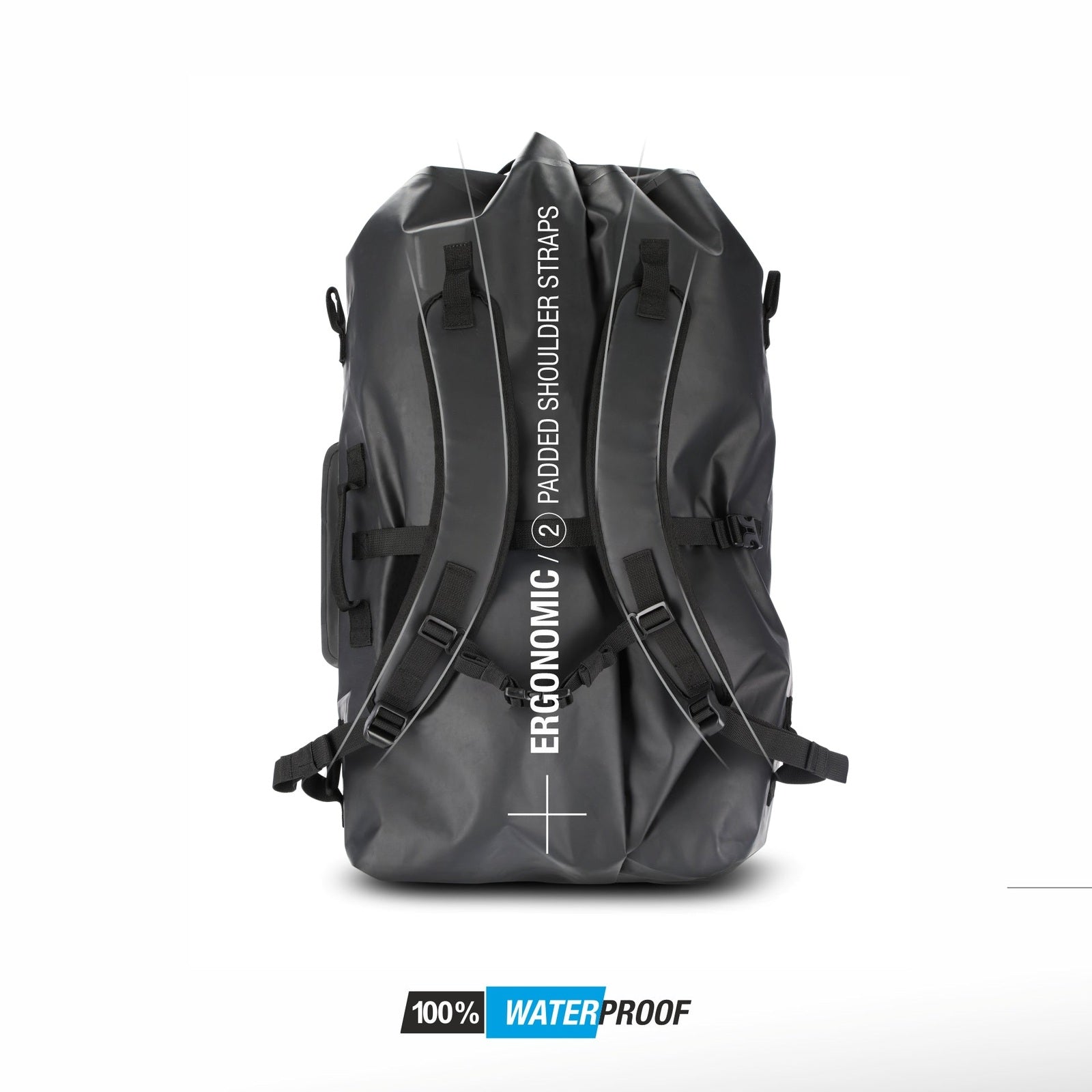 Sac Arrière Étanche SHAD SW80 — Sac Moto Multifonction 80L - LE PRATIQUE DU MOTARD