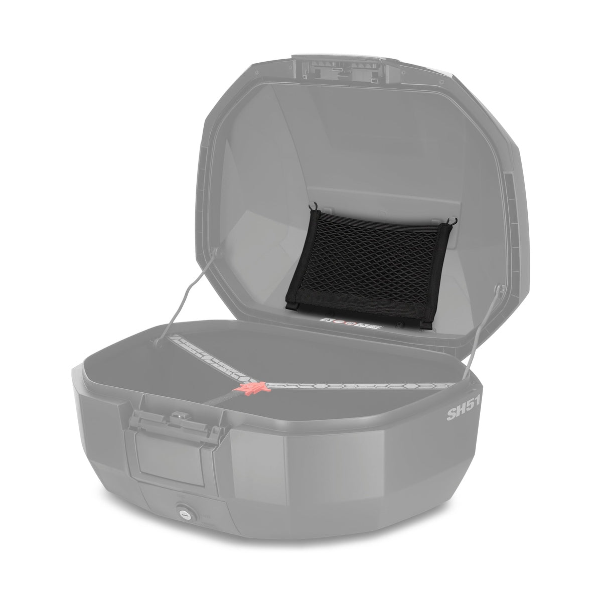 Top Case SHAD SH51 Aluminium — Top Case Moto 51L Grand Volume Alu - LE PRATIQUE DU MOTARD