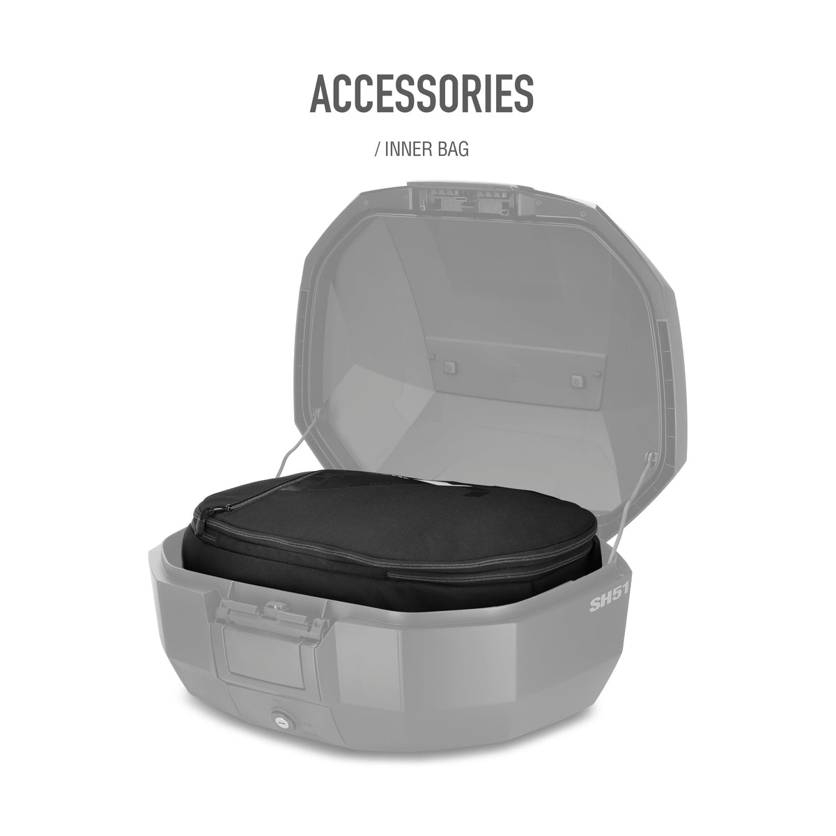 Top Case SHAD SH51 Aluminium — Top Case Moto 51L Grand Volume Alu - LE PRATIQUE DU MOTARD