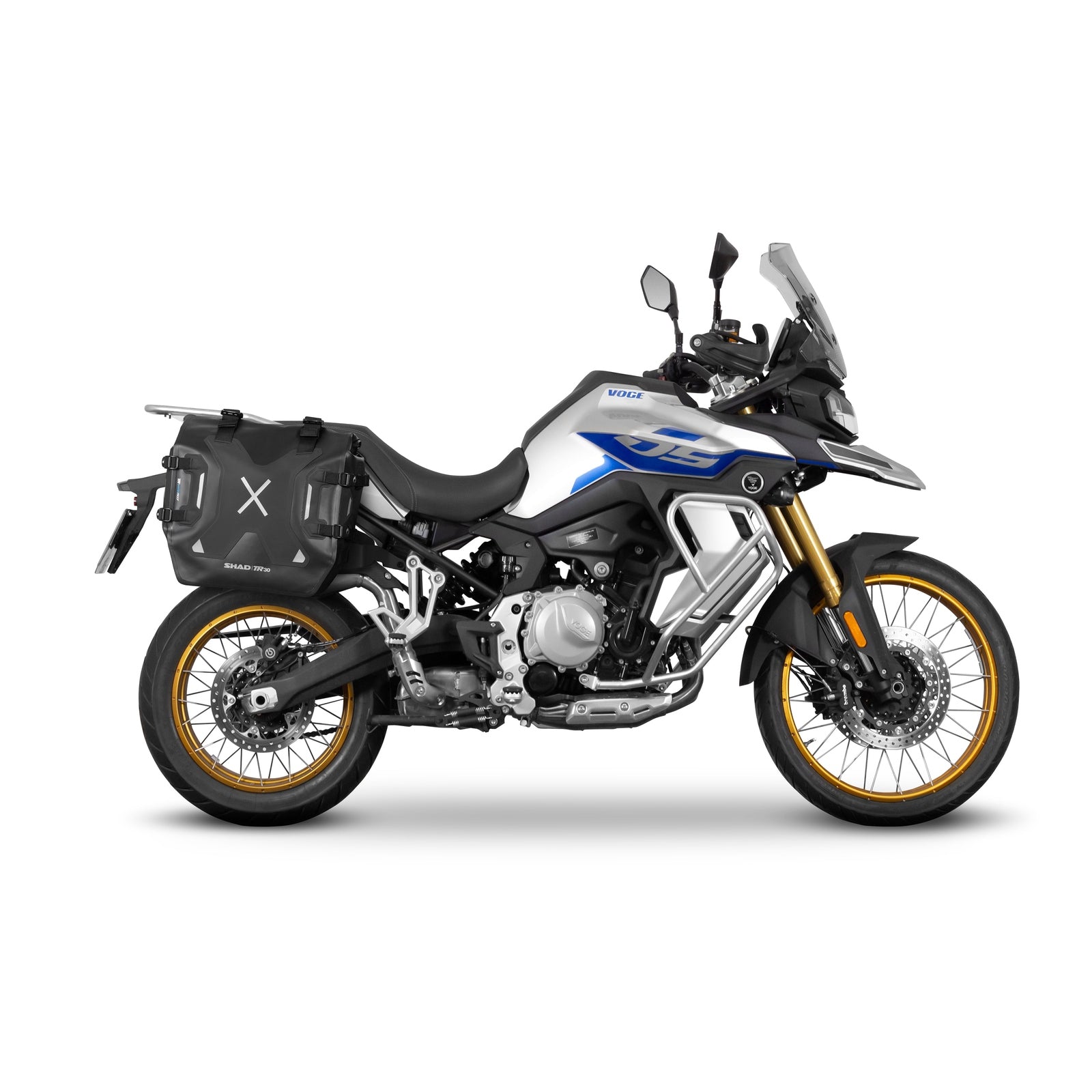 3P System Fixation Latérale Voge 900 Dsx / Black Knight - LE PRATIQUE DU MOTARD