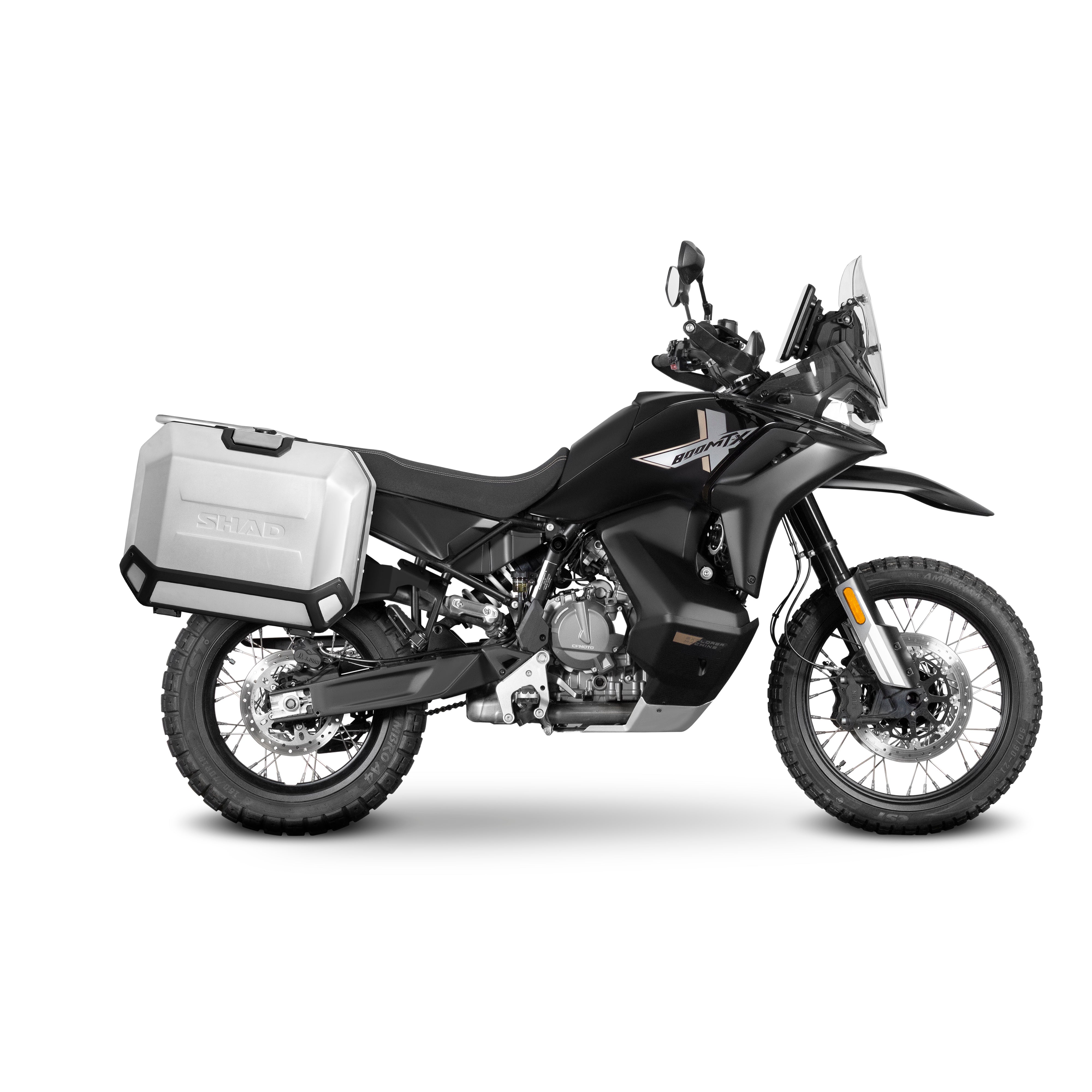 4P System Fixation Latérale Cf Moto 800 Mtx - LE PRATIQUE DU MOTARD