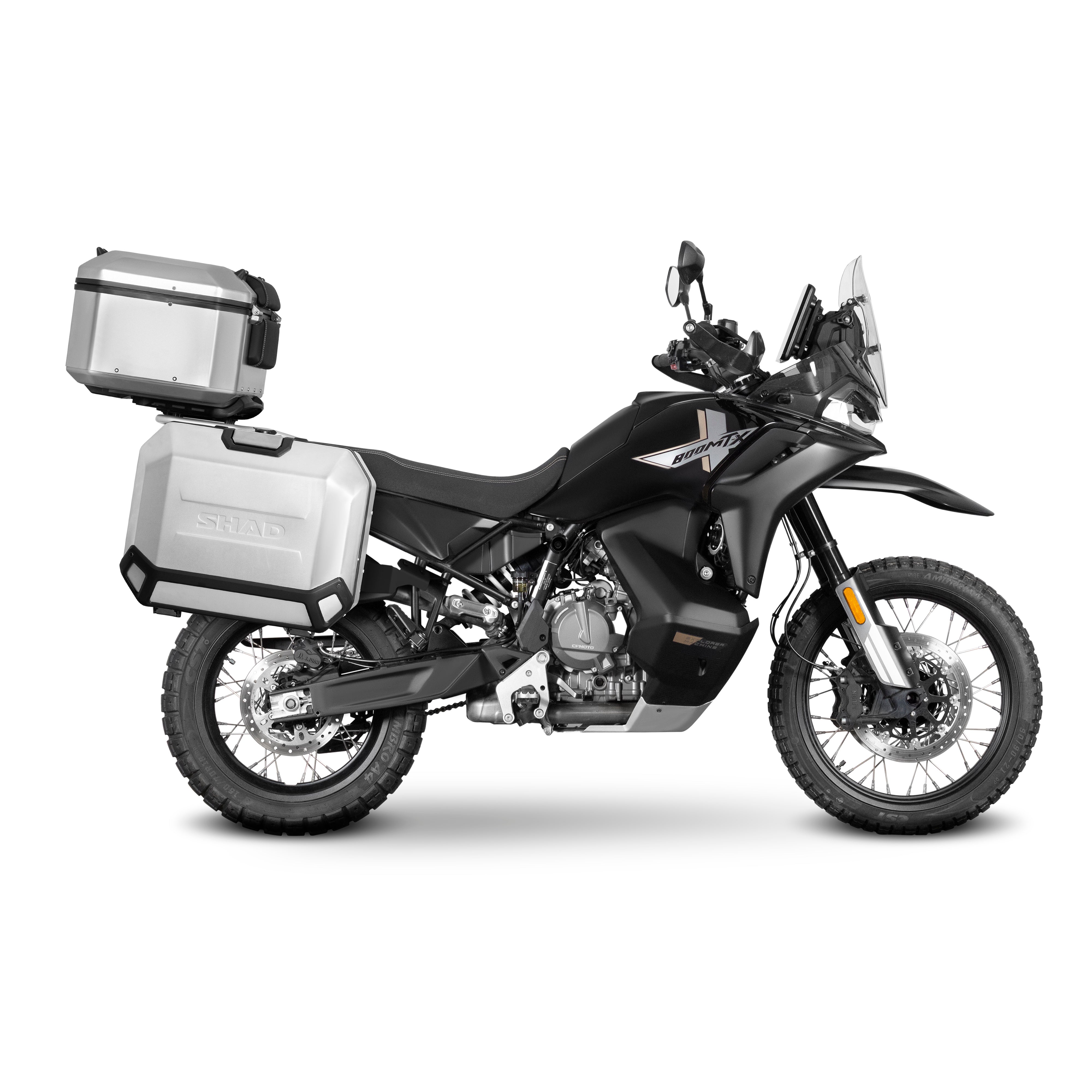 4P System Fixation Latérale Cf Moto 800 Mtx - LE PRATIQUE DU MOTARD