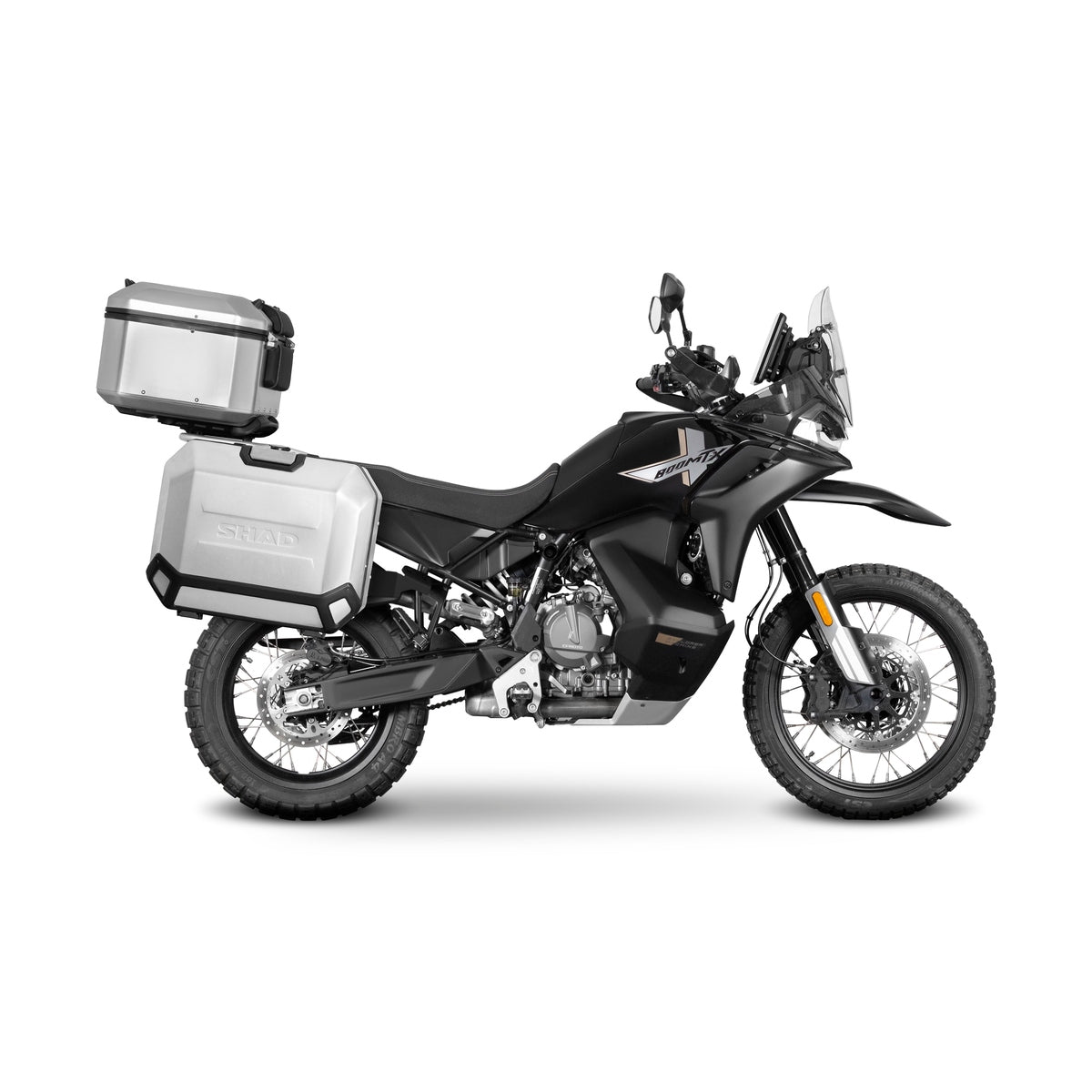 4P System Fixation Latérale Cf Moto 800 Mtx - LE PRATIQUE DU MOTARD