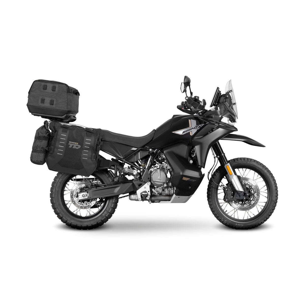 4P System Fixation Latérale Cf Moto 800 Mtx - LE PRATIQUE DU MOTARD