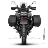 3P System Fixation Latérale Cf Moto 800 Mtx - LE PRATIQUE DU MOTARD
