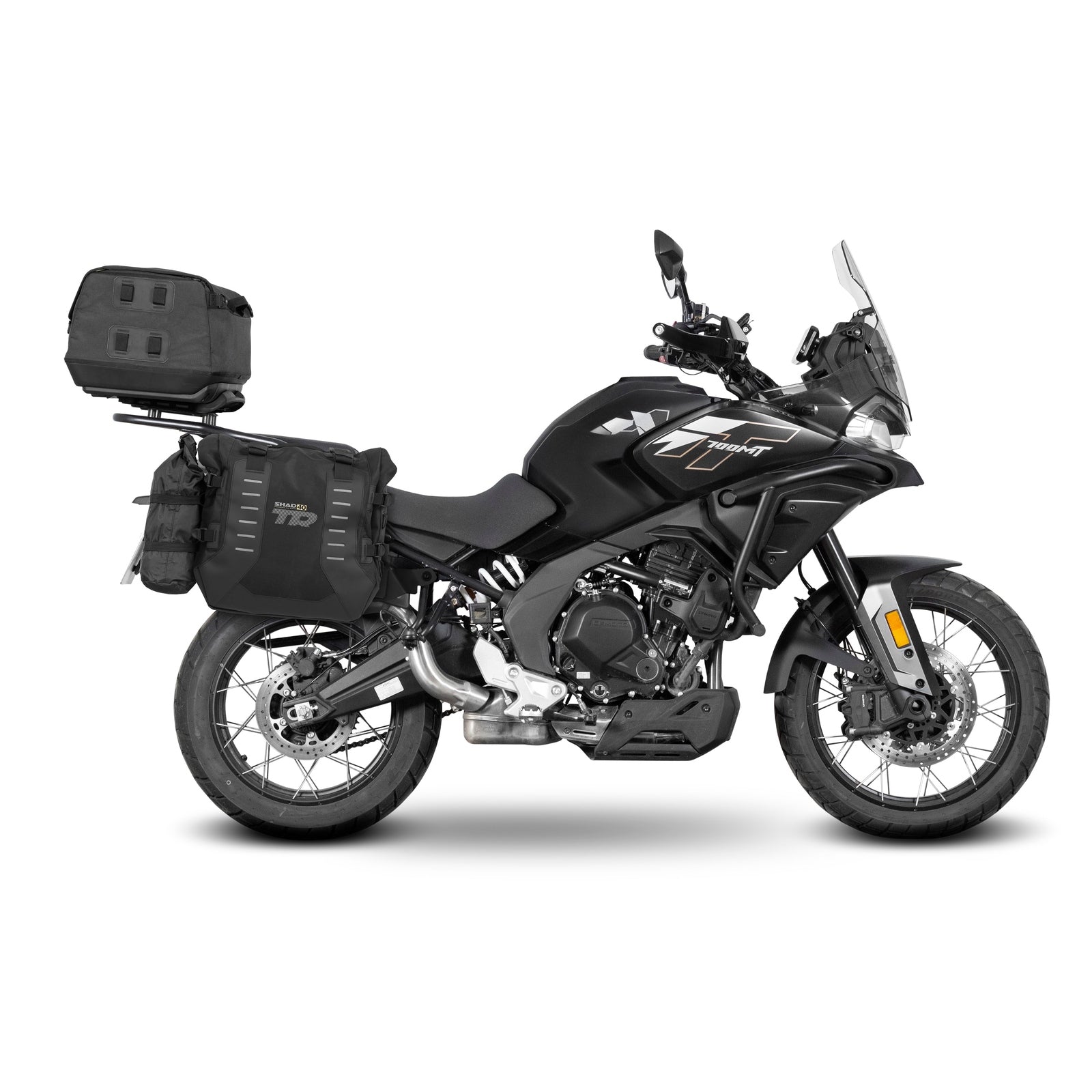 4P System Fixation Latérale Cf Moto 700 MT - LE PRATIQUE DU MOTARD