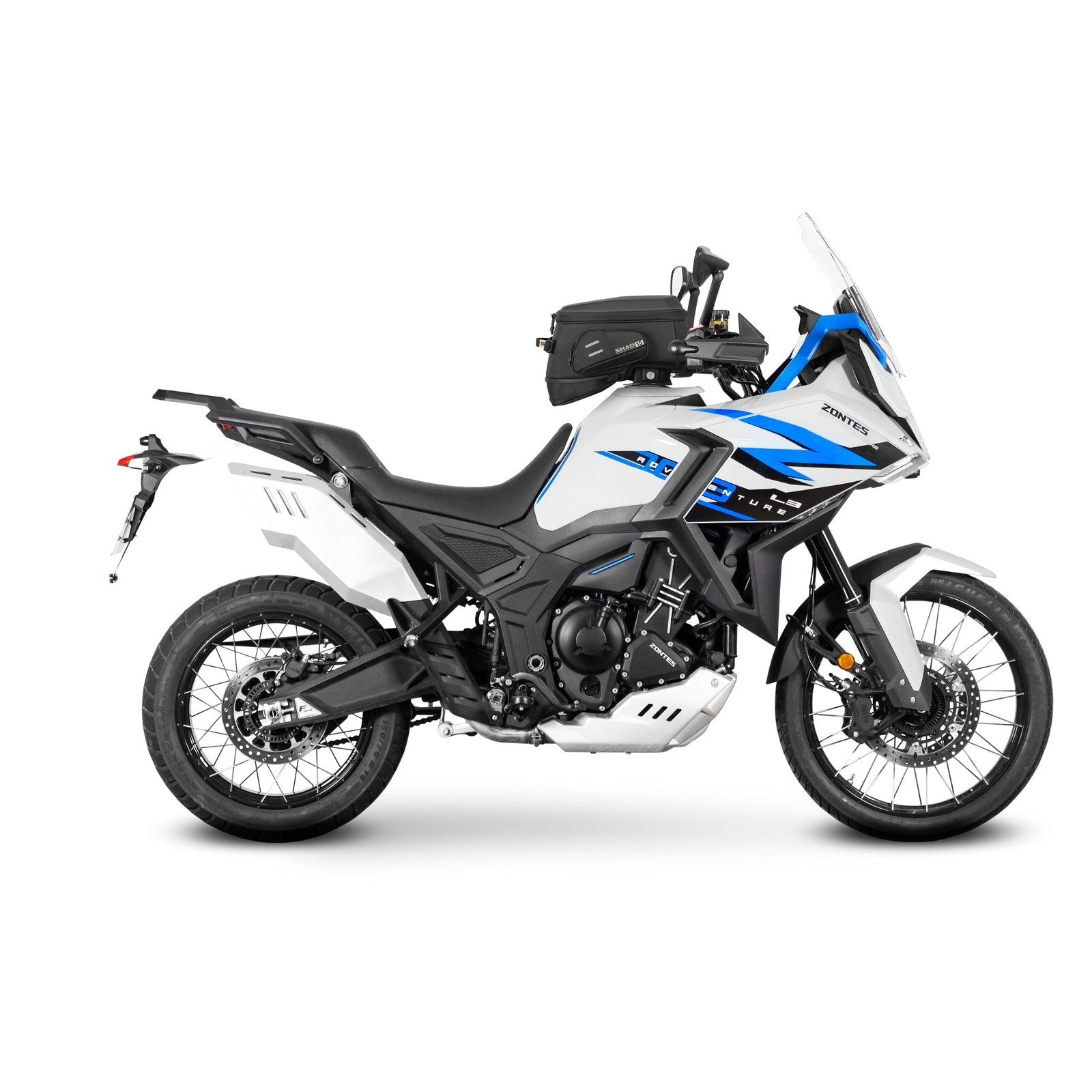 Fixation de Sacoche de Réservoir Click System Zontes F703/703RR - LE PRATIQUE DU MOTARD