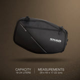 Sacoches Latérales SHAD SL58 — Paire Sacoches Souples Moto 2×16L - LE PRATIQUE DU MOTARD