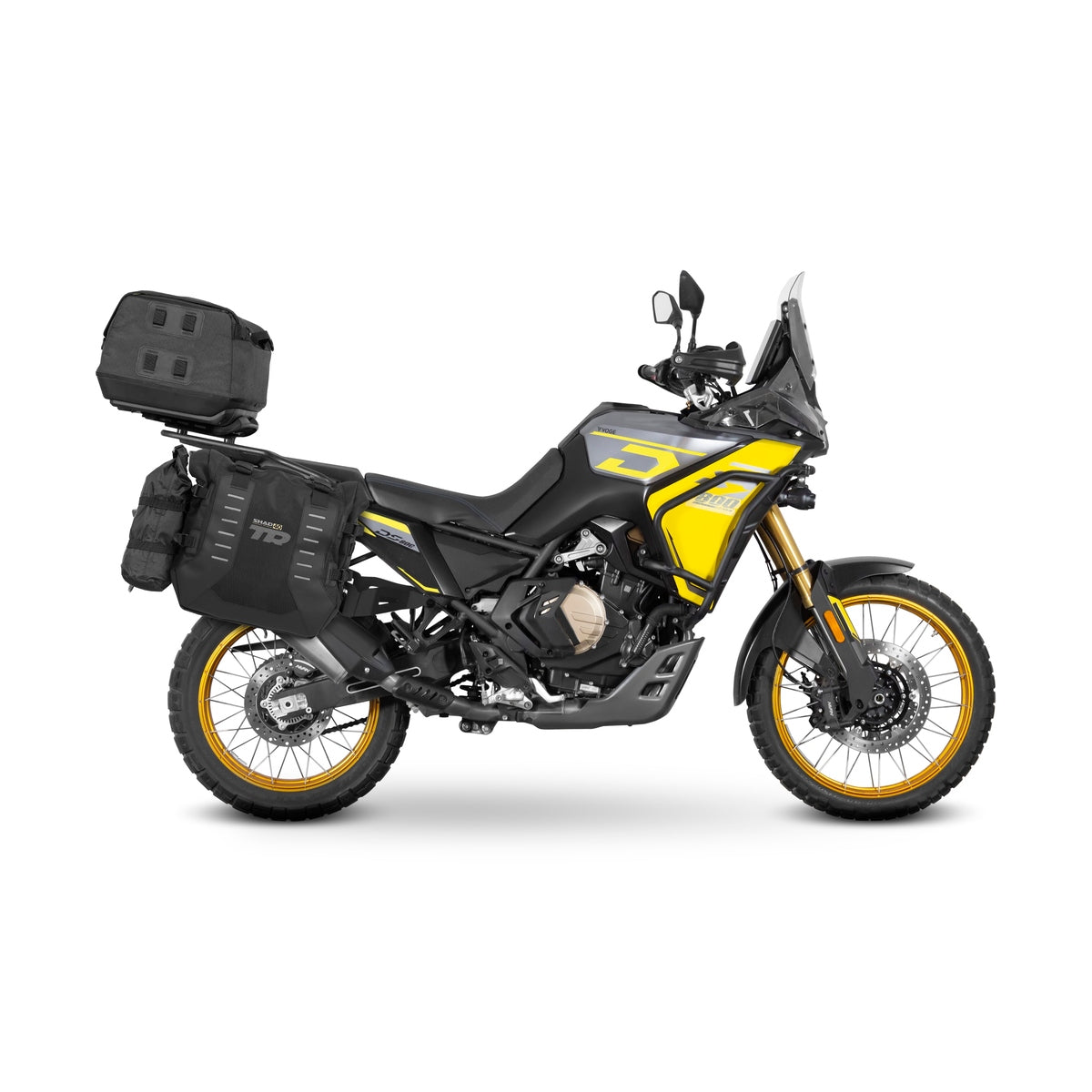 4P System Fixation Latérale Voge DS800 Rally - LE PRATIQUE DU MOTARD