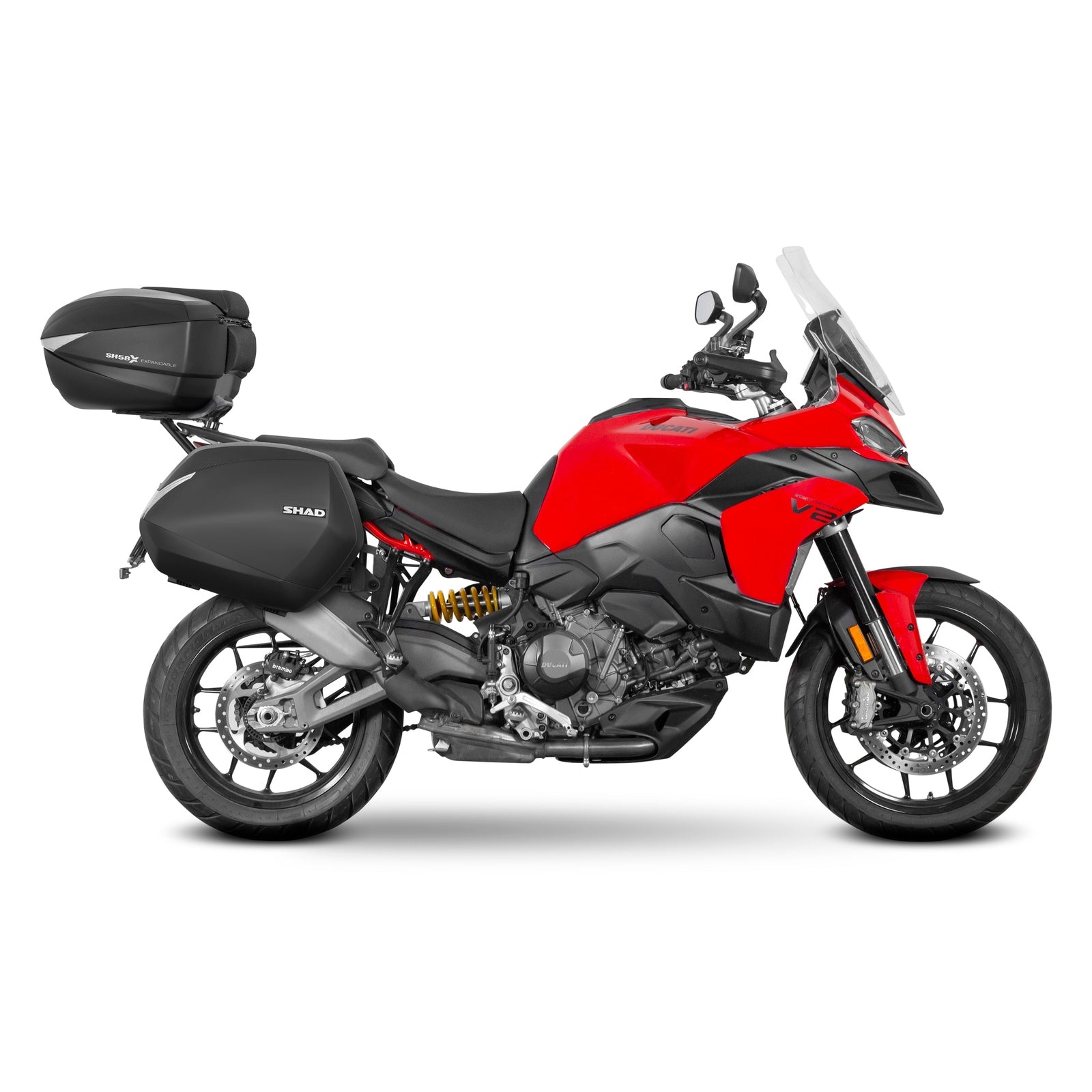 3P System Fixation Latérale Ducati Multistrada V2 - LE PRATIQUE DU MOTARD