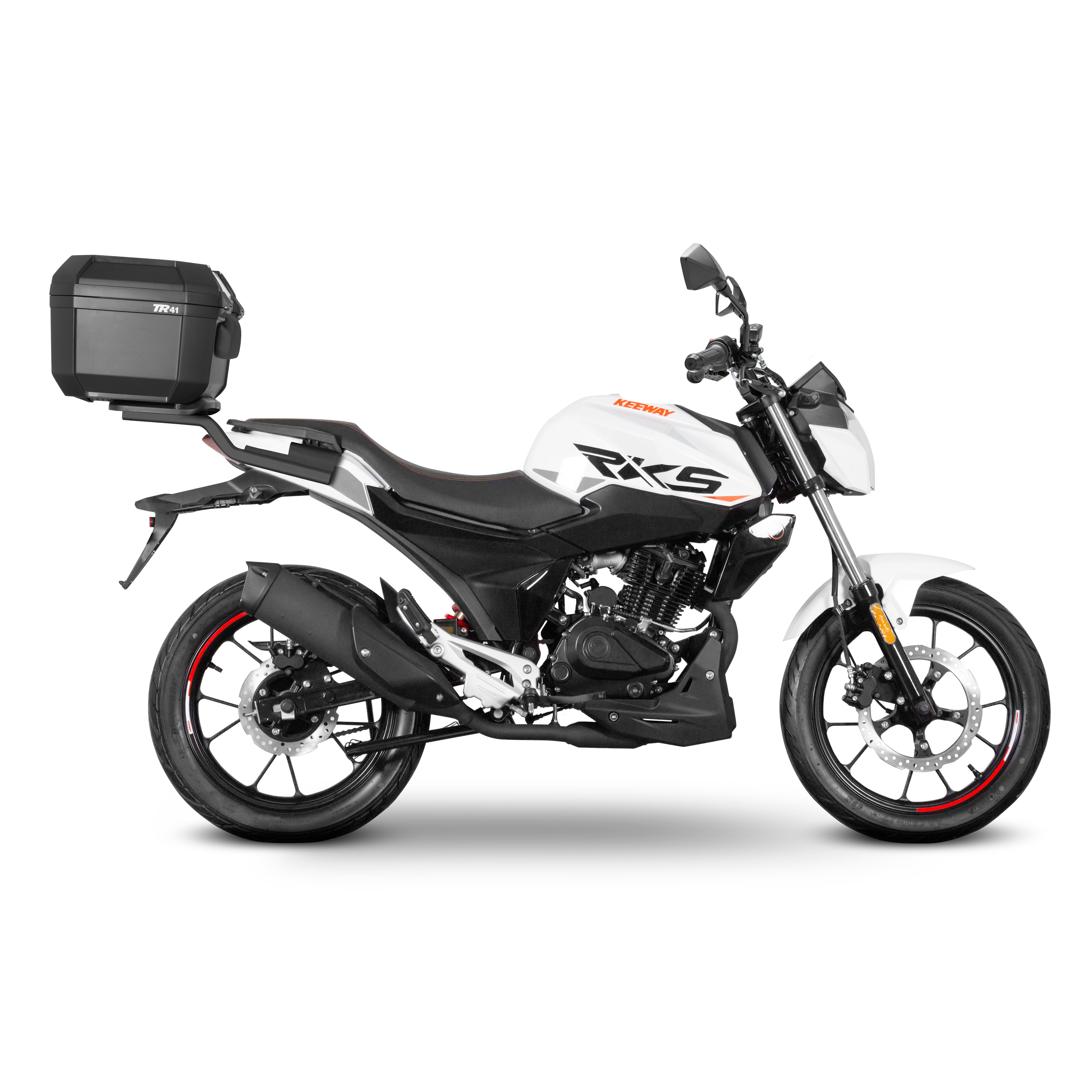 Fixation pour Top Case Keeway Rks 125 - LE PRATIQUE DU MOTARD