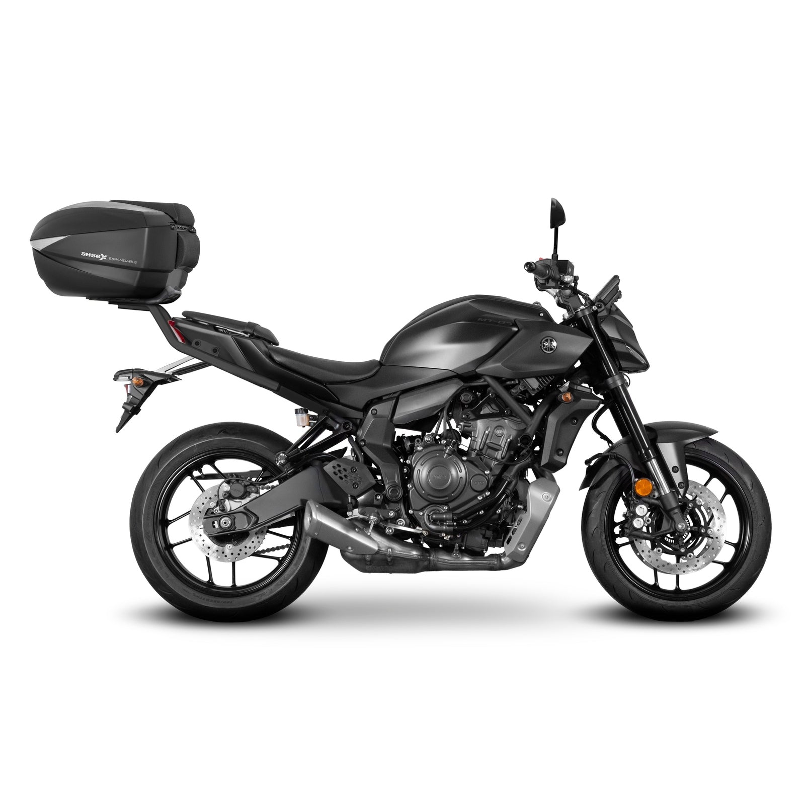 Fixation pour Top Case Yamaha MT07 - LE PRATIQUE DU MOTARD