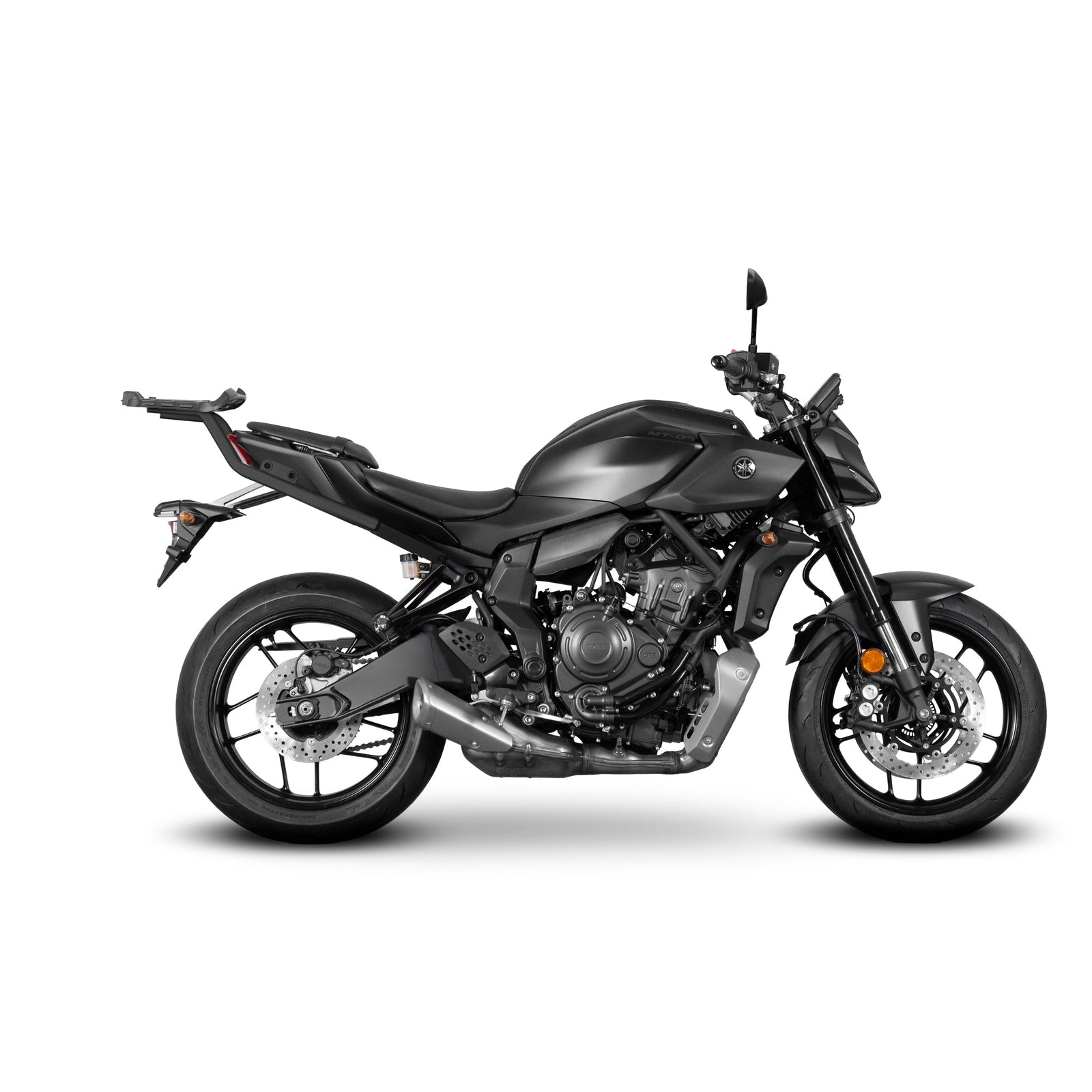 Fixation pour Top Case Yamaha MT07 - LE PRATIQUE DU MOTARD