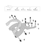 Fixation Click System K0ve 800 X Gt - LE PRATIQUE DU MOTARD