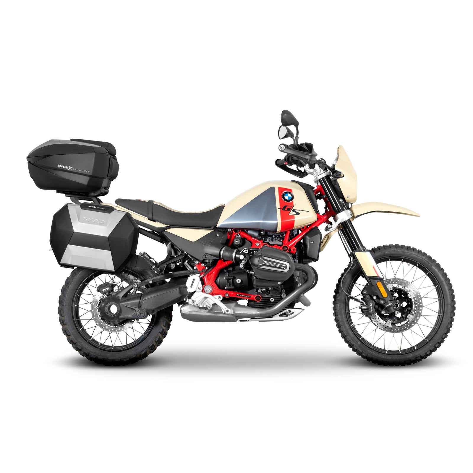 Fixation pour Top Case BMW R12G/S - LE PRATIQUE DU MOTARD
