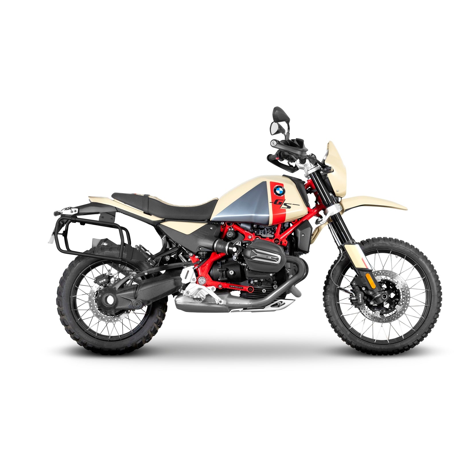 4P System Fixation Latérale BMW R12G/S - LE PRATIQUE DU MOTARD