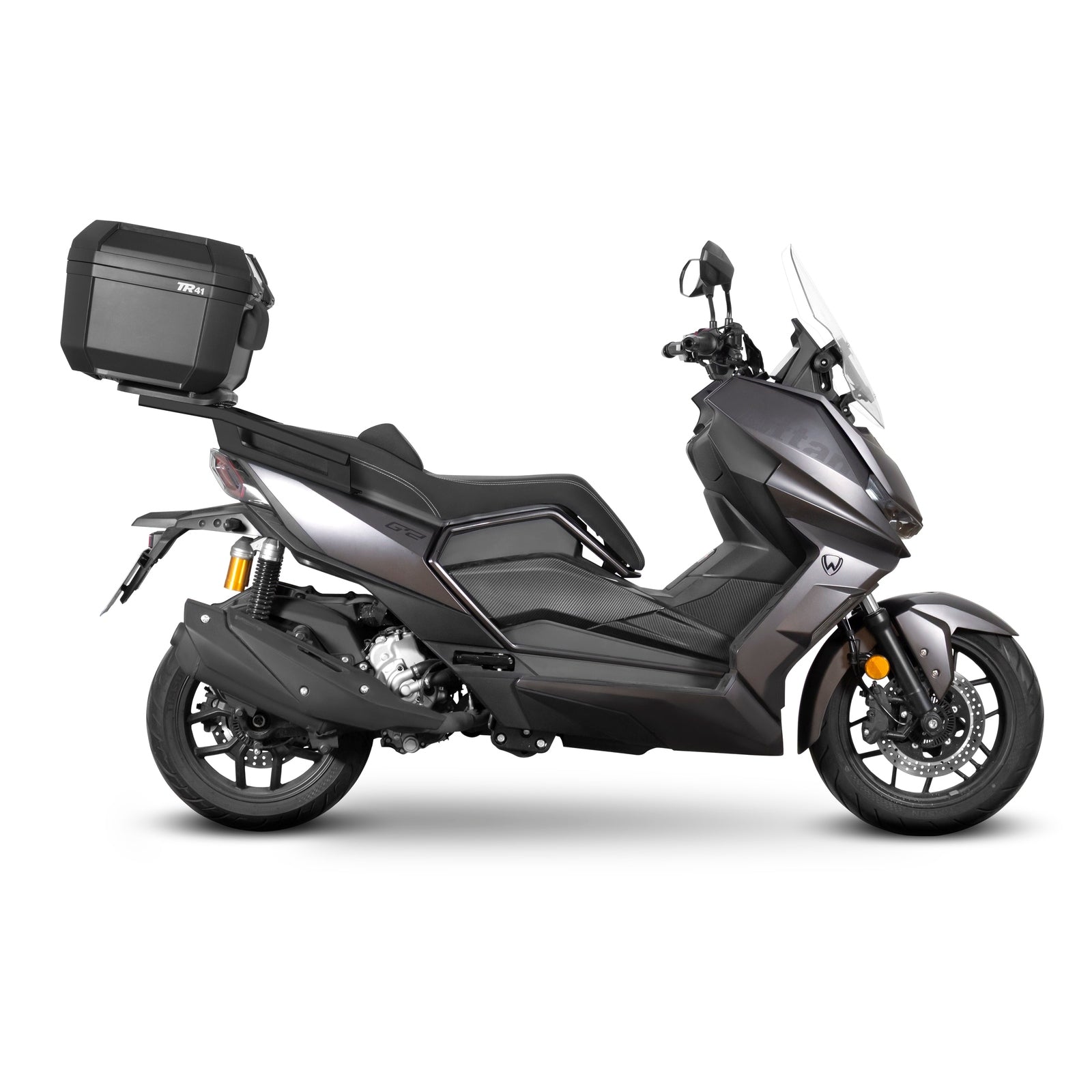 Fixation pour Top Case Wottan GT2 125/300 - LE PRATIQUE DU MOTARD
