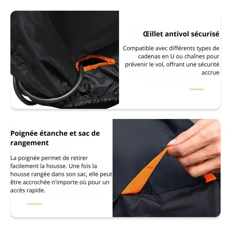 Housse moto extérieure premium - LE PRATIQUE DU MOTARD