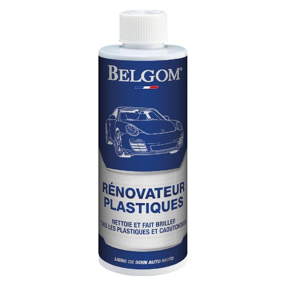 Belgom Rénovateur Plastique 500ml - Protection Longue Durée - LE PRATIQUE DU MOTARD