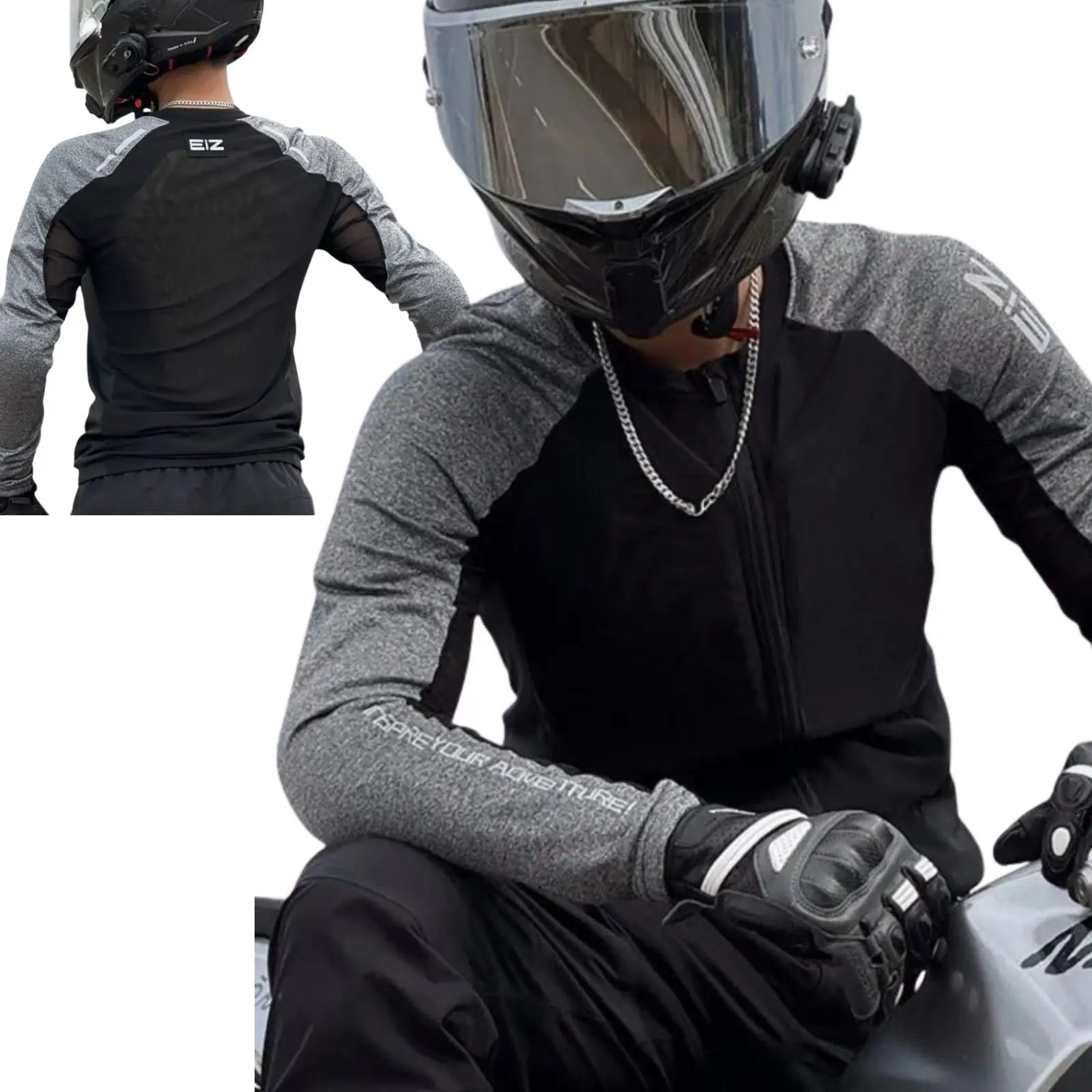 Veste Moto Été homme Homologué CE Niveau2 | EIZOX™ - LE PRATIQUE DU MOTARD