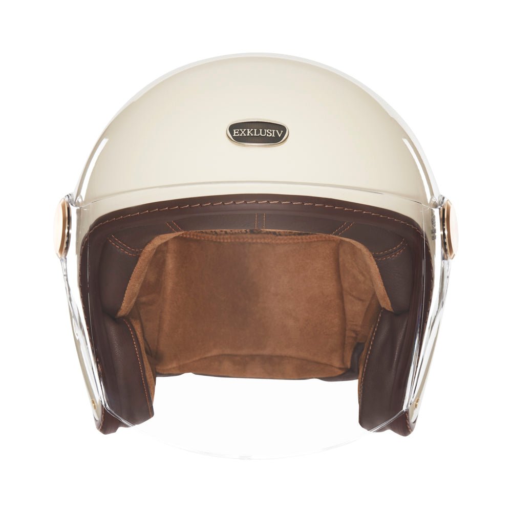 Casque Jet Kulte II Crème — EXKLUSIV - LE PRATIQUE DU MOTARD