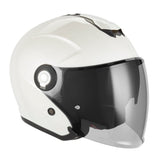 Casque Jet Nitro Blanc Perle — EXKLUSIV - LE PRATIQUE DU MOTARD