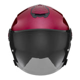 Casque Jet Nitro Bordeaux — EXKLUSIV - LE PRATIQUE DU MOTARD