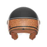 Casque Jet Smart II Deck Noir Mat/Liège — EXKLUSIV - LE PRATIQUE DU MOTARD