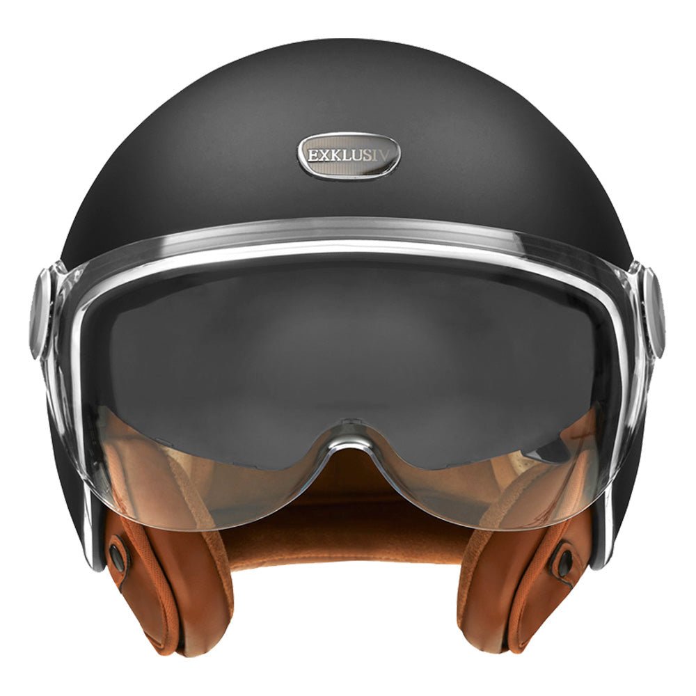 Casque Jet Smart II Noir Mat — EXKLUSIV - LE PRATIQUE DU MOTARD