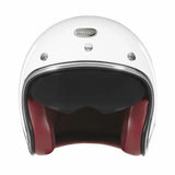 Casque Jet Volt Nation Blanc/Rouge/Bleu Clair — EXKLUSIV - LE PRATIQUE DU MOTARD